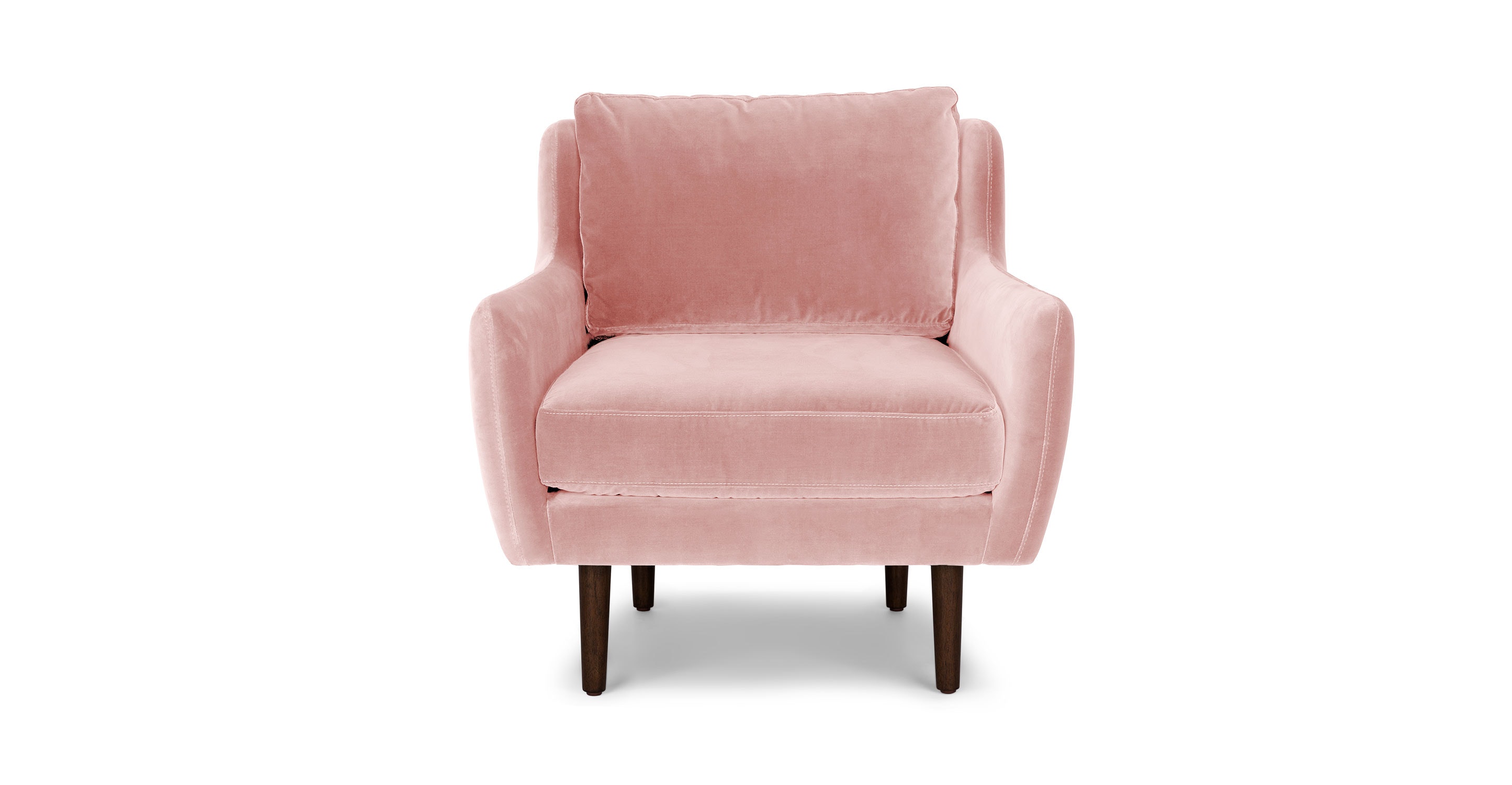 Matrix Blush Pink Chair - Lounge Chairs - Article | Modern, Mid ...