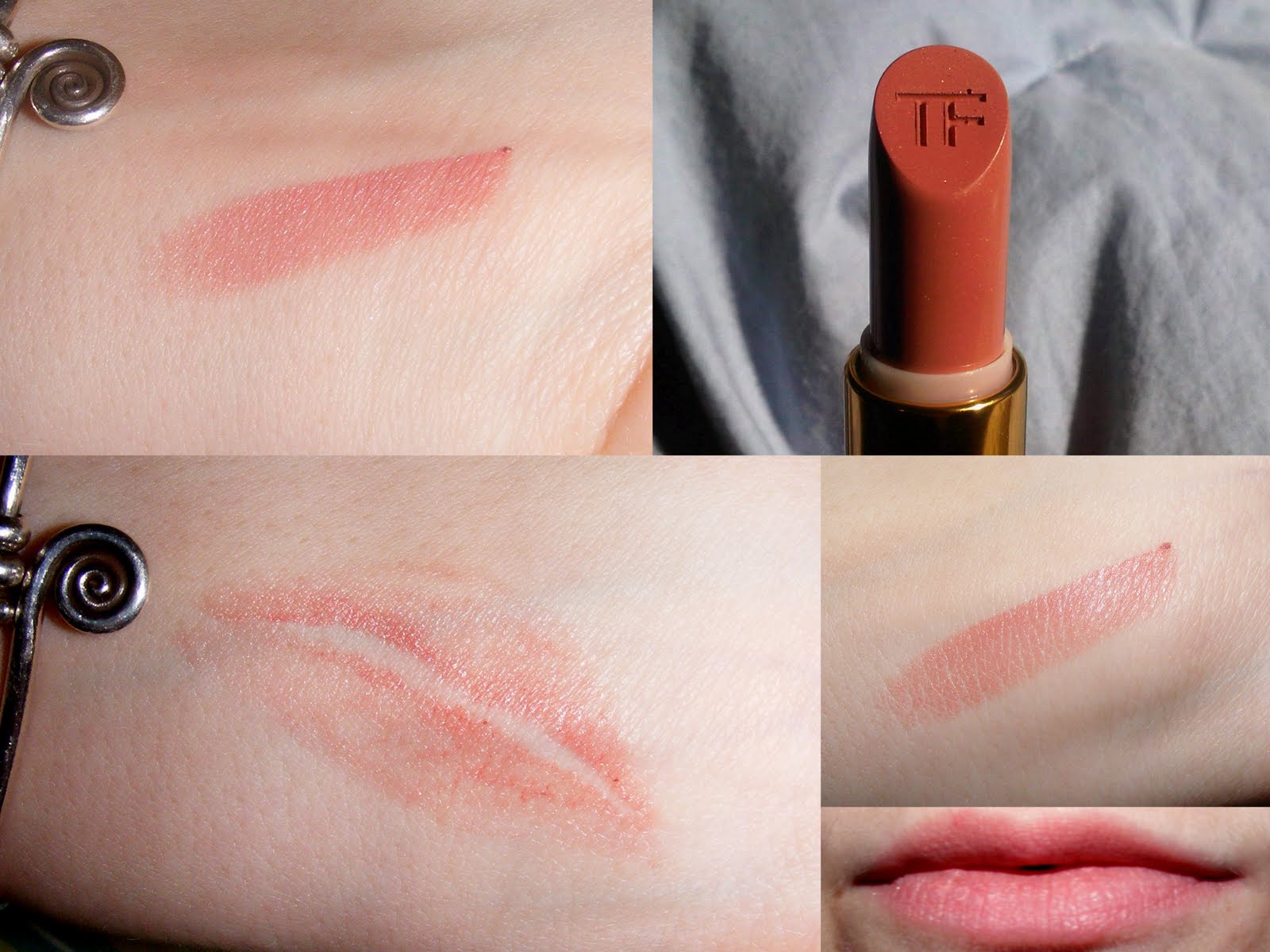 Clair De Lune...Make-up: Tom Ford: Pink Dusk Swatches
