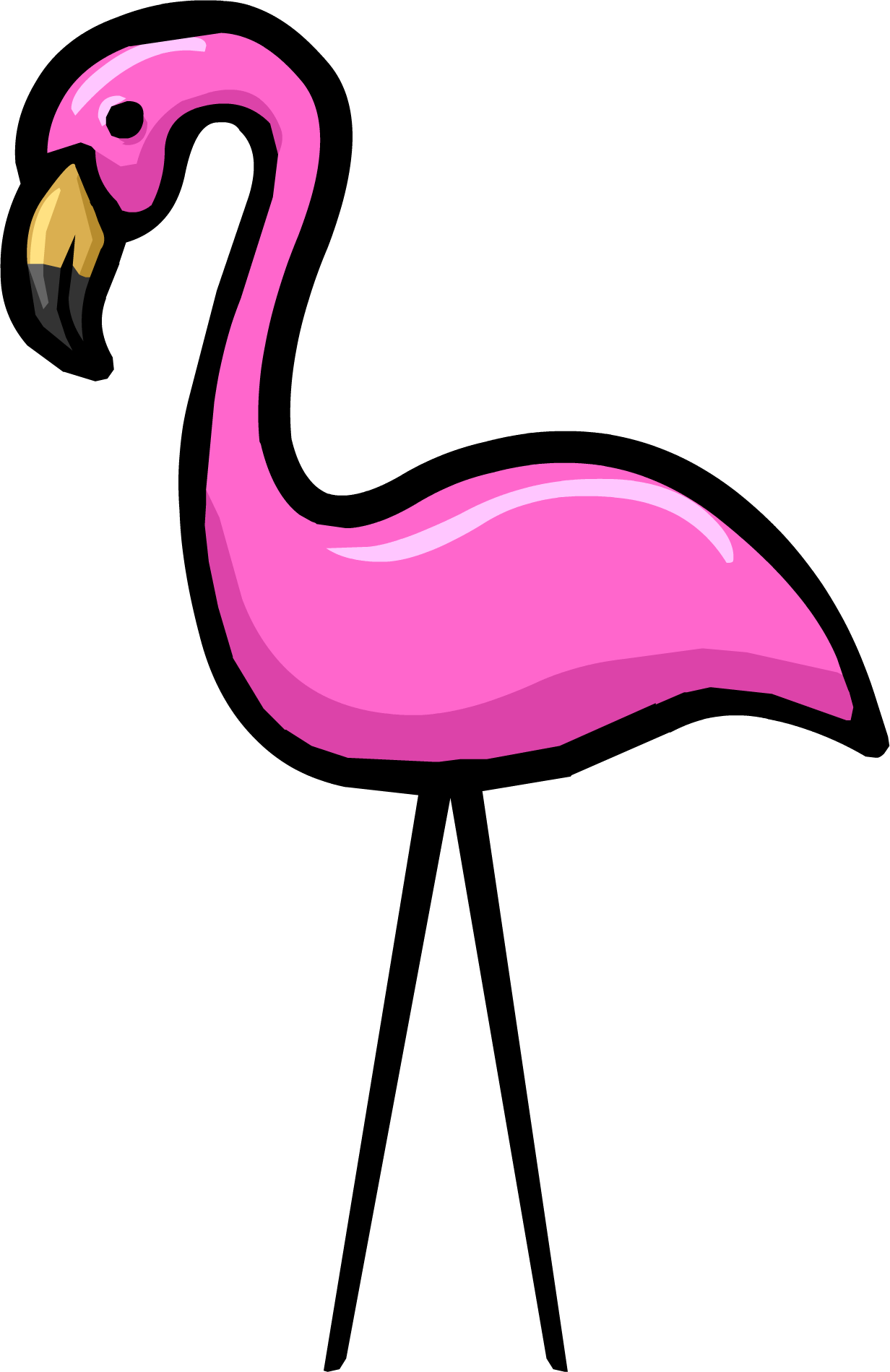 Pink Flamingo (furniture) | Club Penguin Wiki | FANDOM powered by Wikia