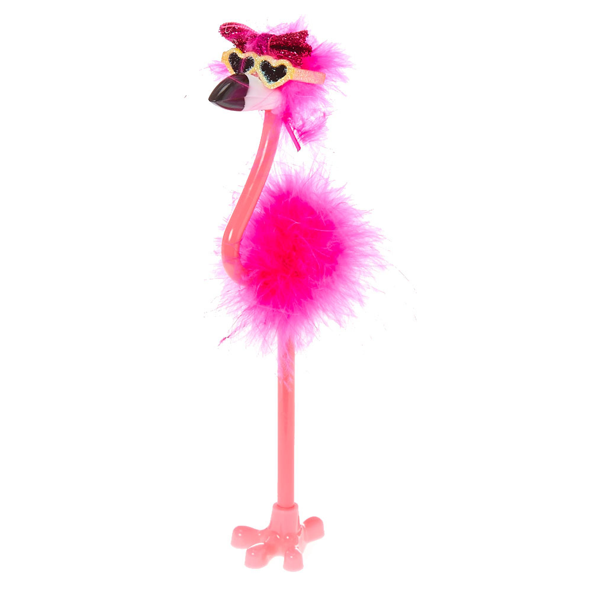 Pink Flamingo Standing Pen | Claire's US