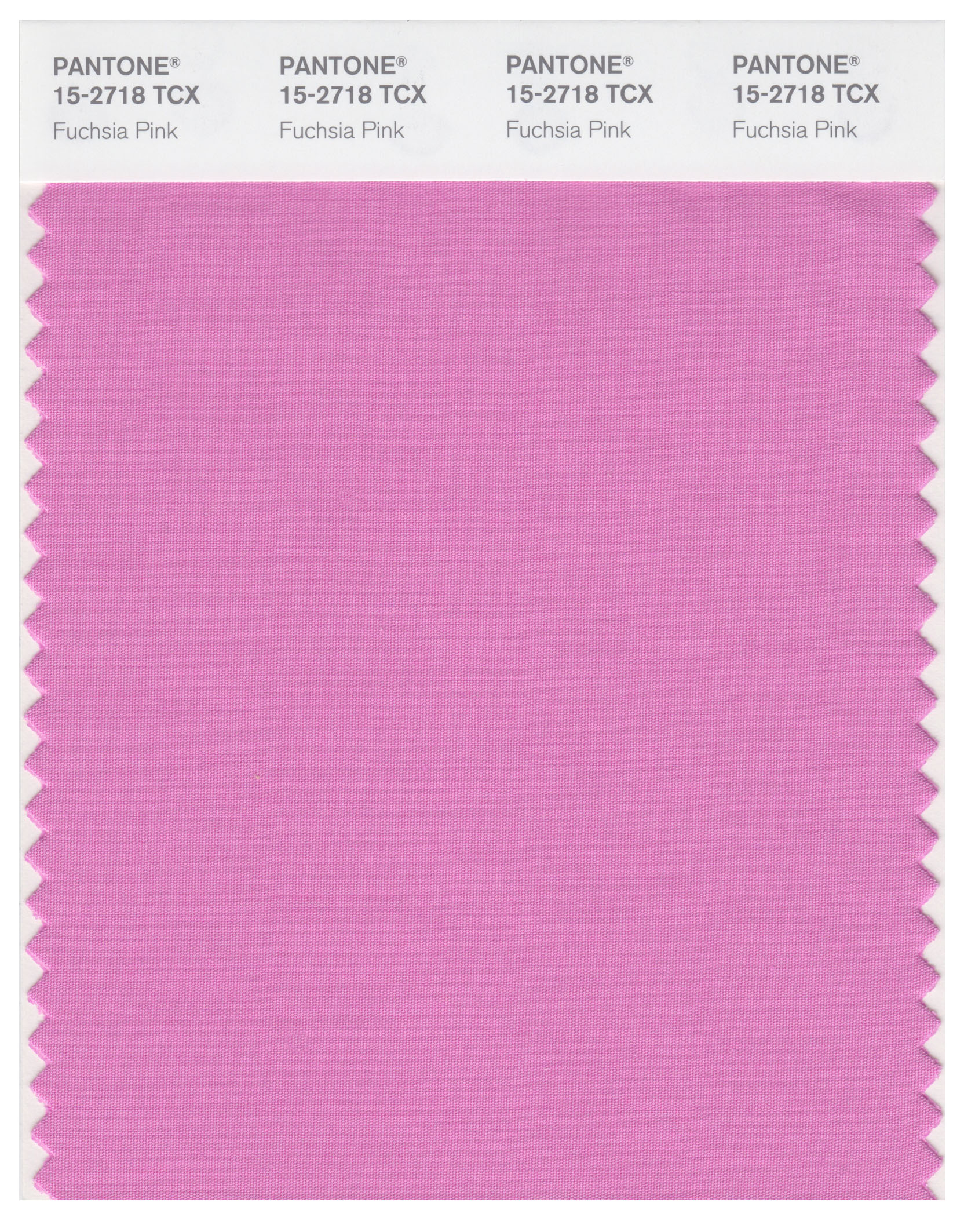 Pantone Smart 15-2718 CX Color Swatch Card | Fuchsia Pink | Magazine ...
