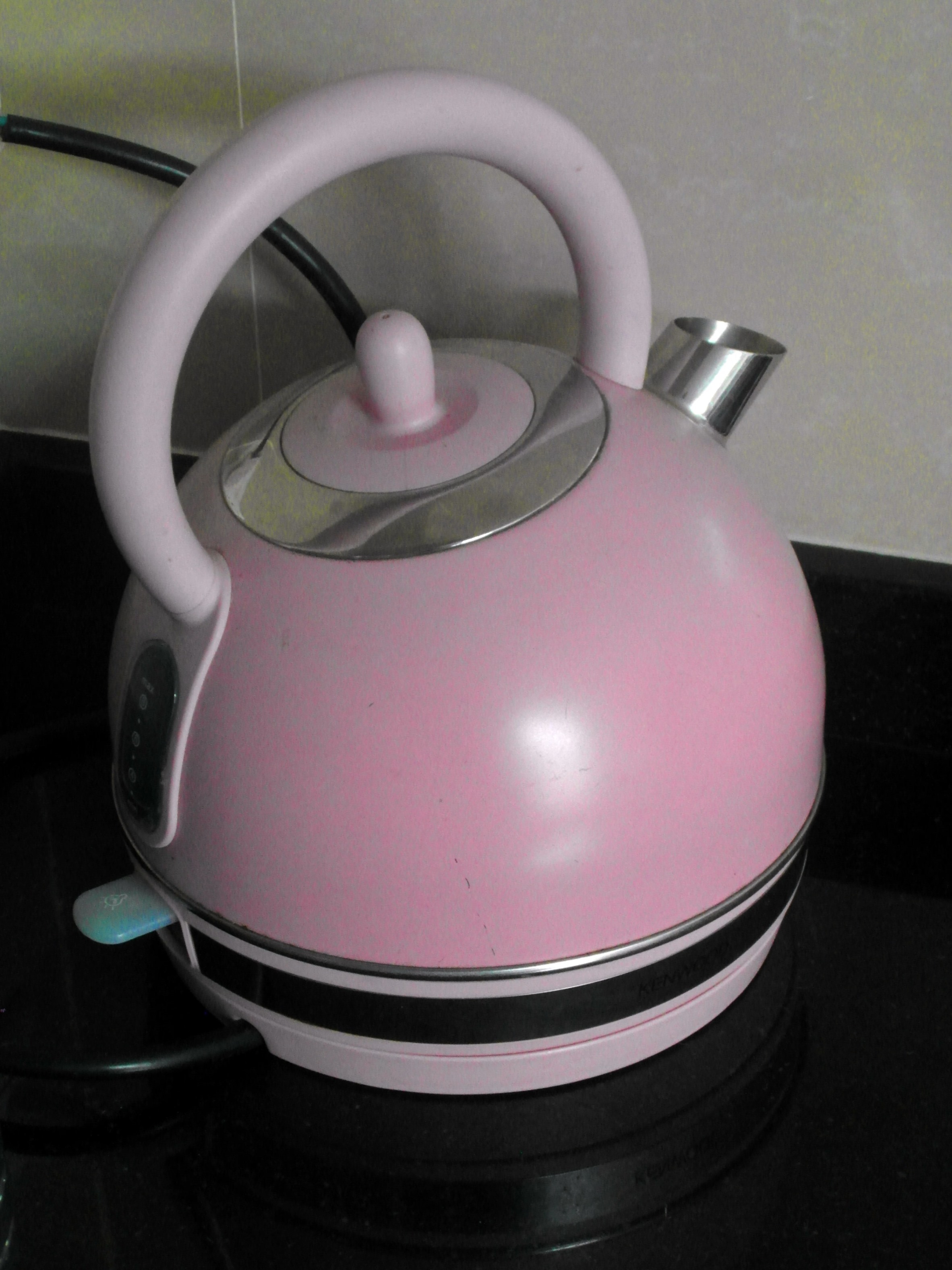 Pink kettle photo