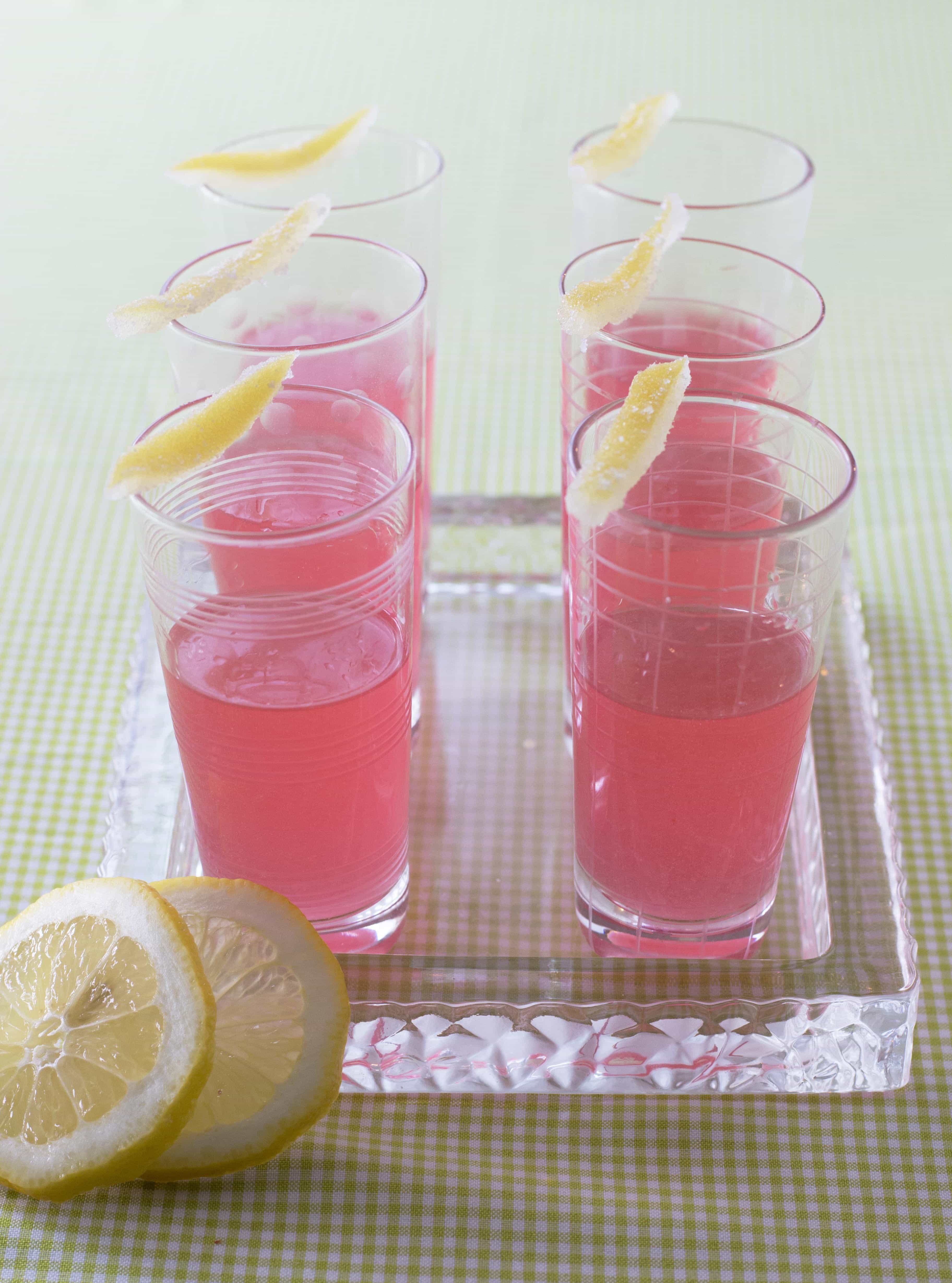 Pink Lemonade Shots - Cake 'n Knife