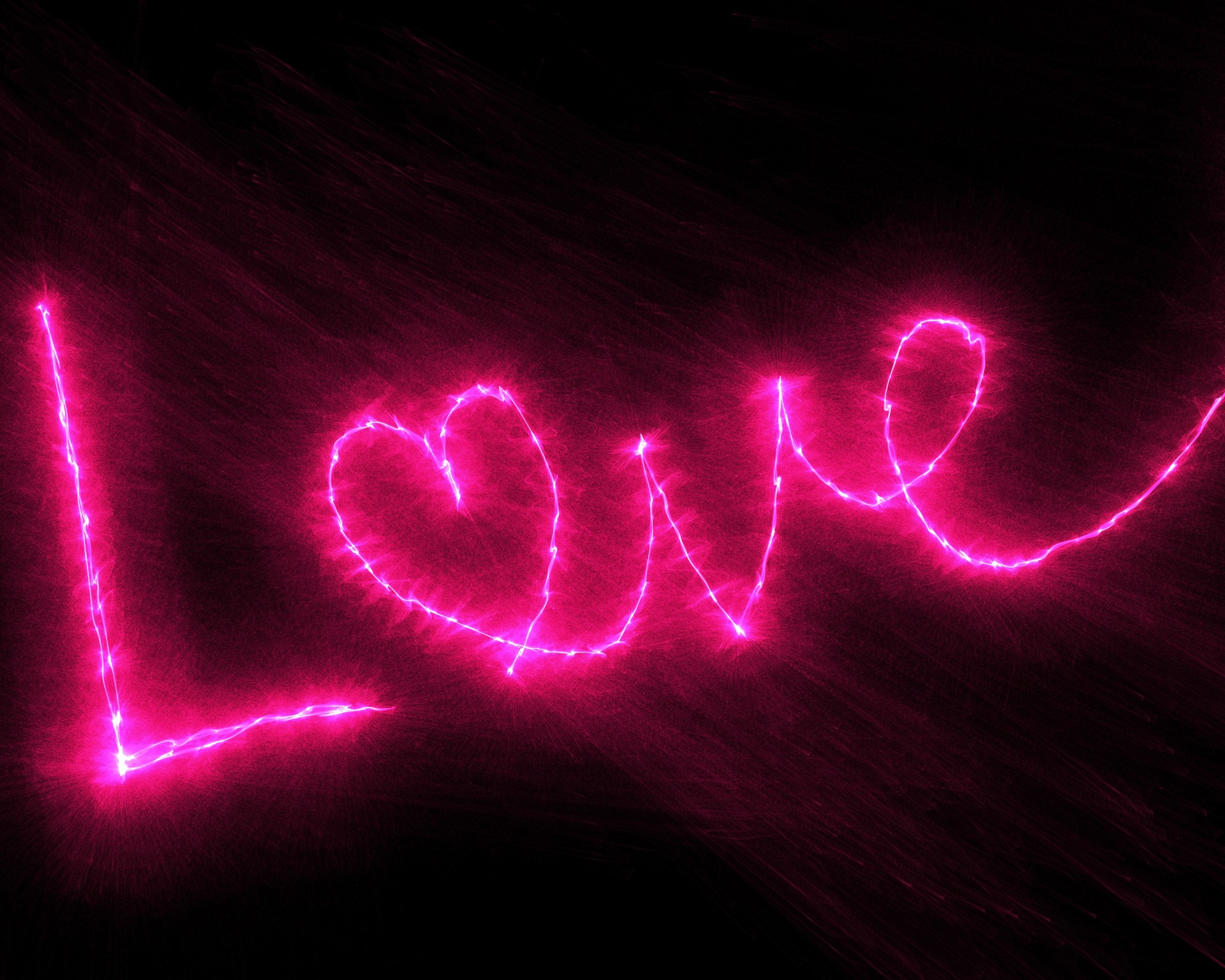 Pink Love Text Free Stock Photo - Public Domain Pictures