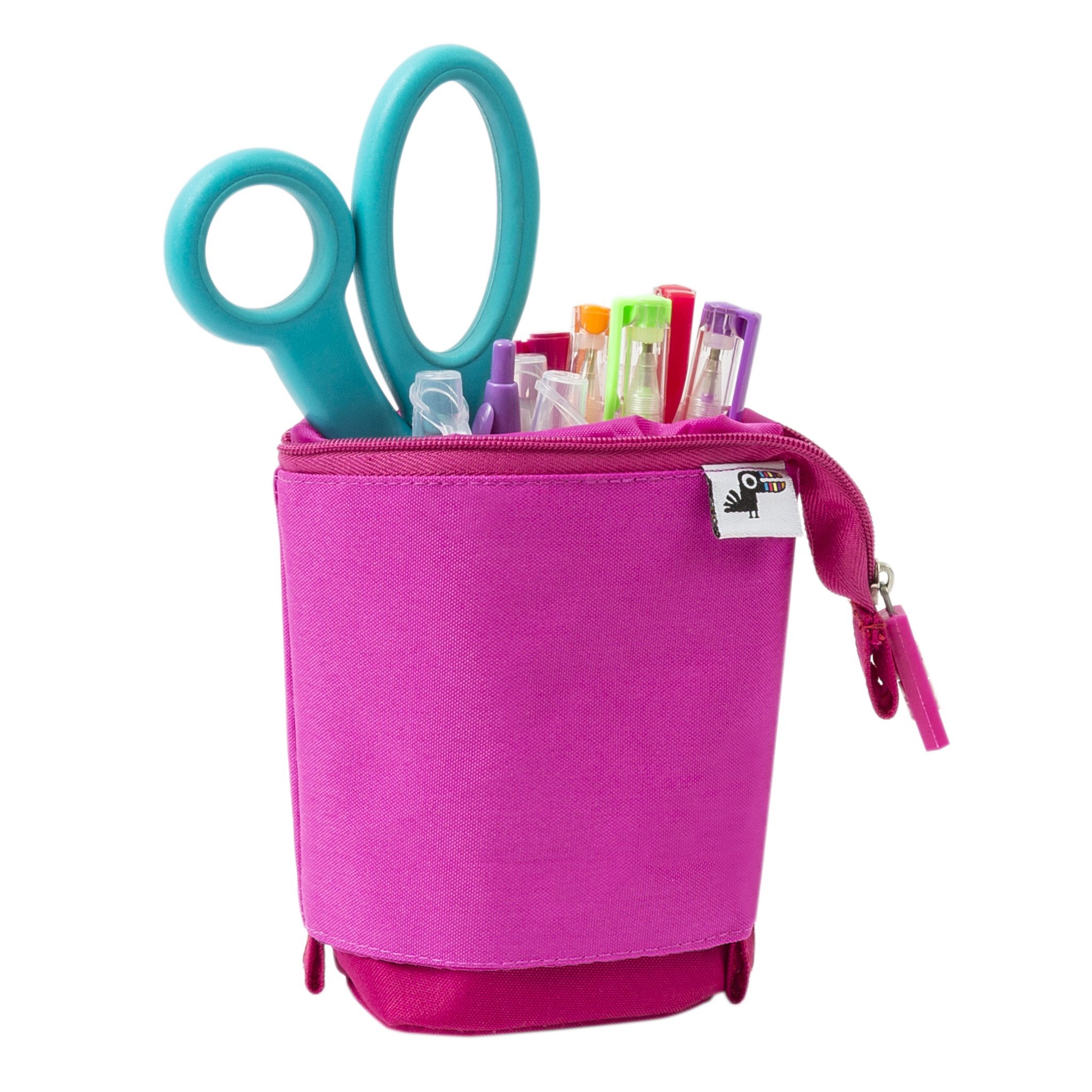 Standing Pencil Case - Pink - Yoobi