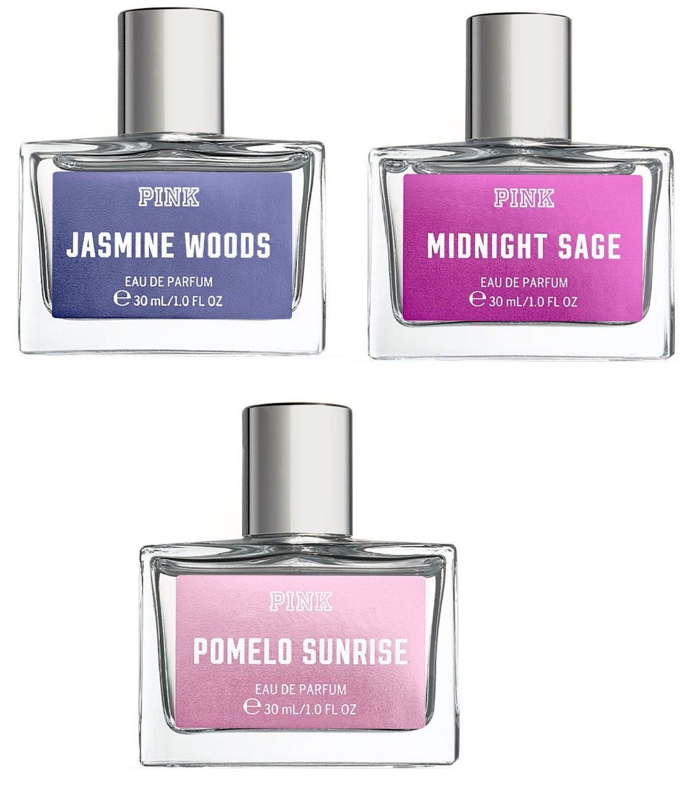 Victoria's Secret Pink Jasmine Woods Perfume 1.0 Oz 30ml EDP Eau De ...