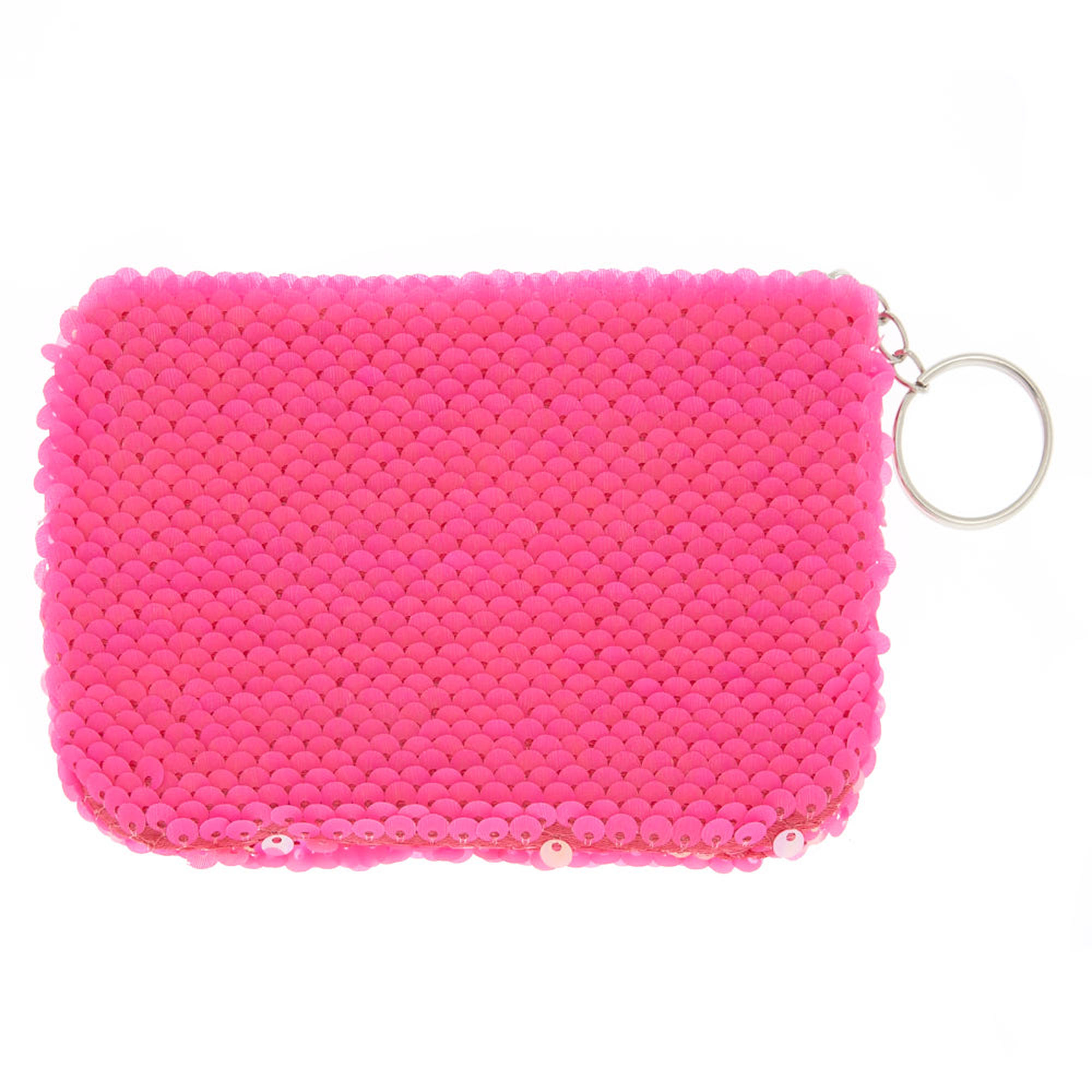 Pink Reversible Sequin Coin Purse | Claire's US
