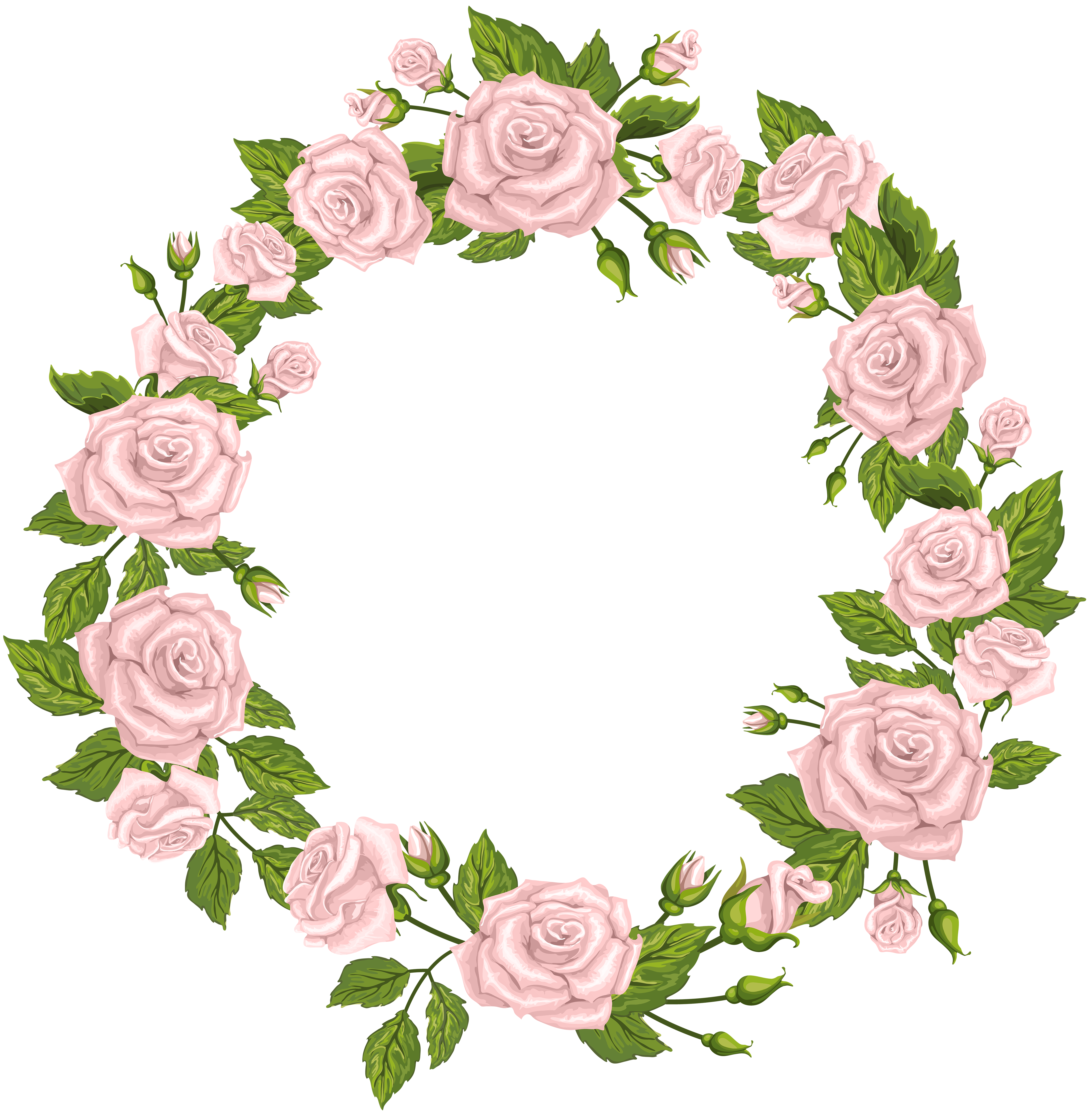 Roses Border Pink PNG Clip Art | Gallery Yopriceville - High ...