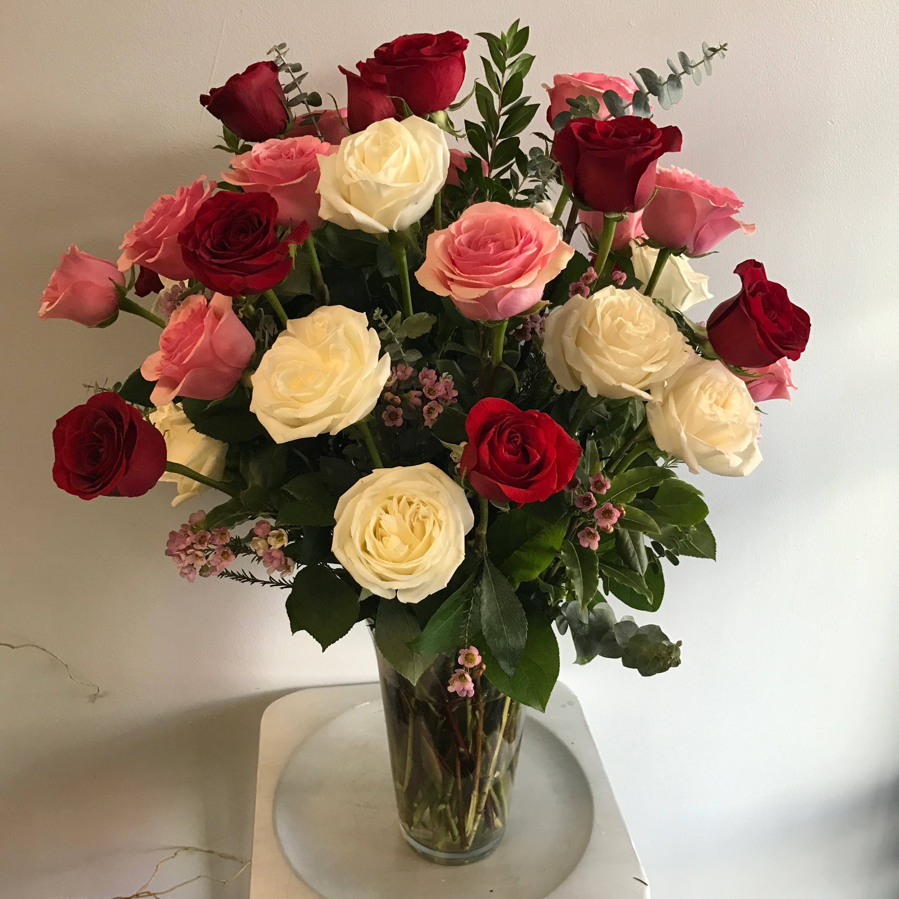 True Love Red and Pink Roses in San Francisco, CA | Polk Street Florist