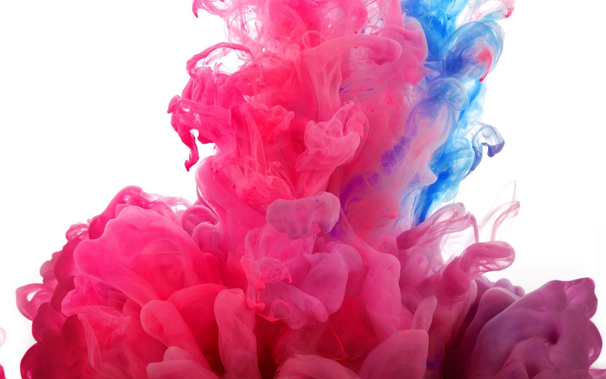 Blue And Pink Smoke Wallpaper | HD Wallpapers