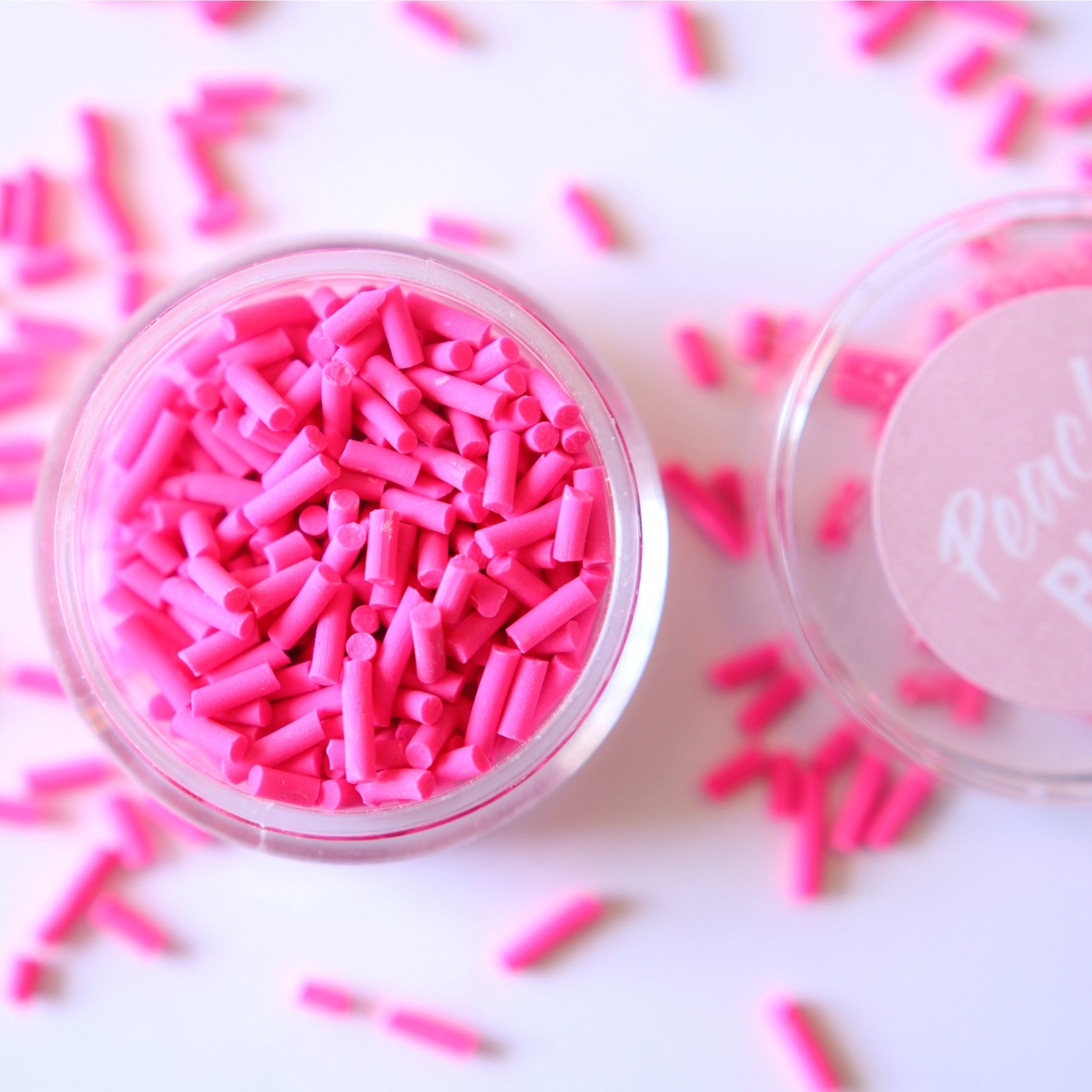 Polymer Clay Sprinkles Candyland Pink – PeachyBbies