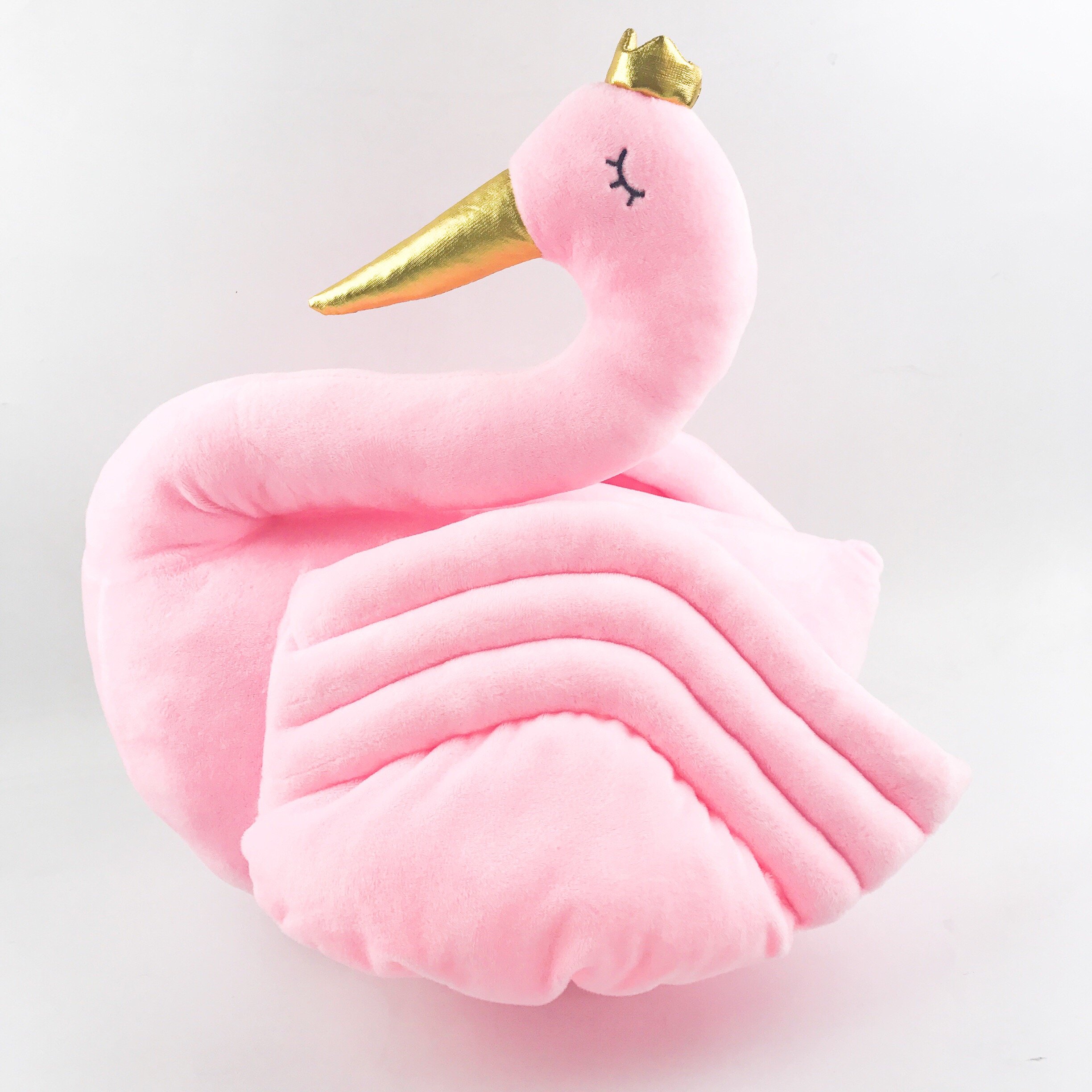 Pink Swan Pillow – Nurserypillows.co.uk