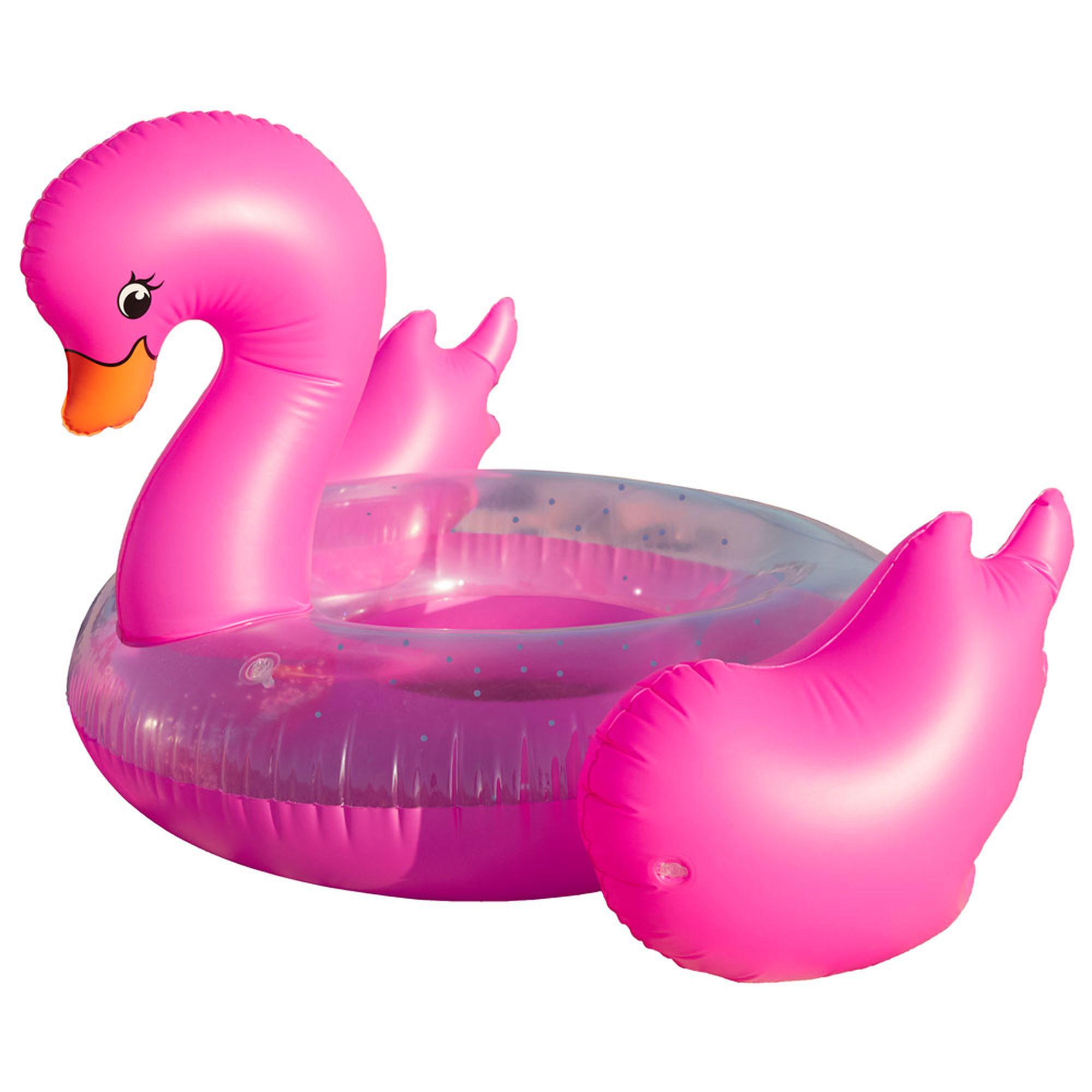 Large Pink Swan Pool Float | Icing US