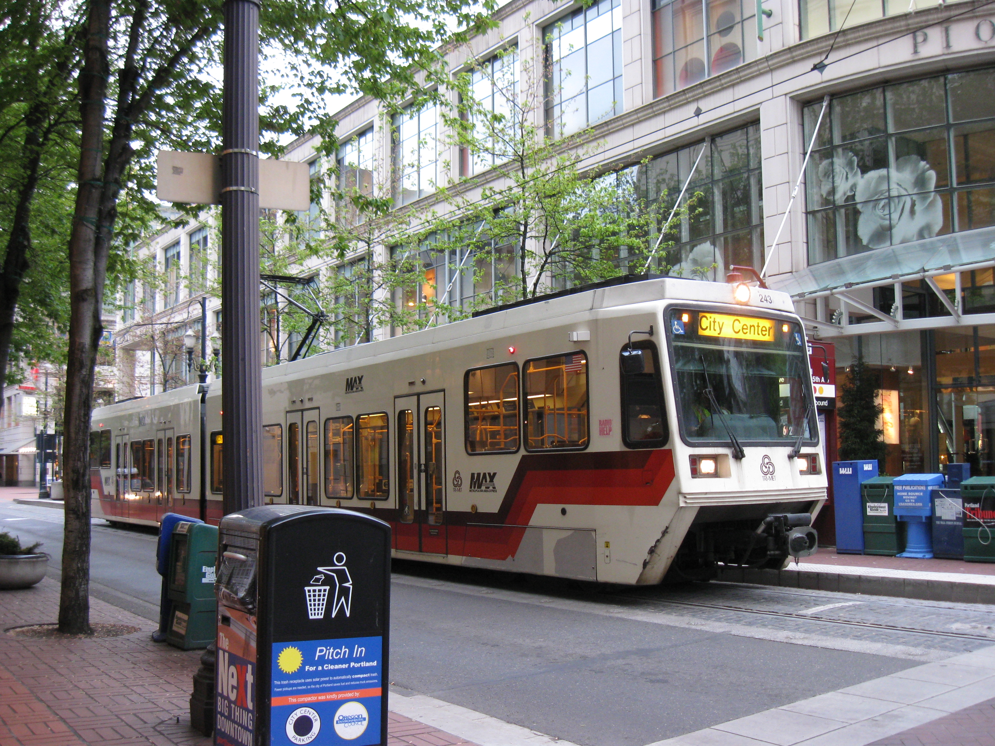 Pioneer place mall with max train 2 photo
