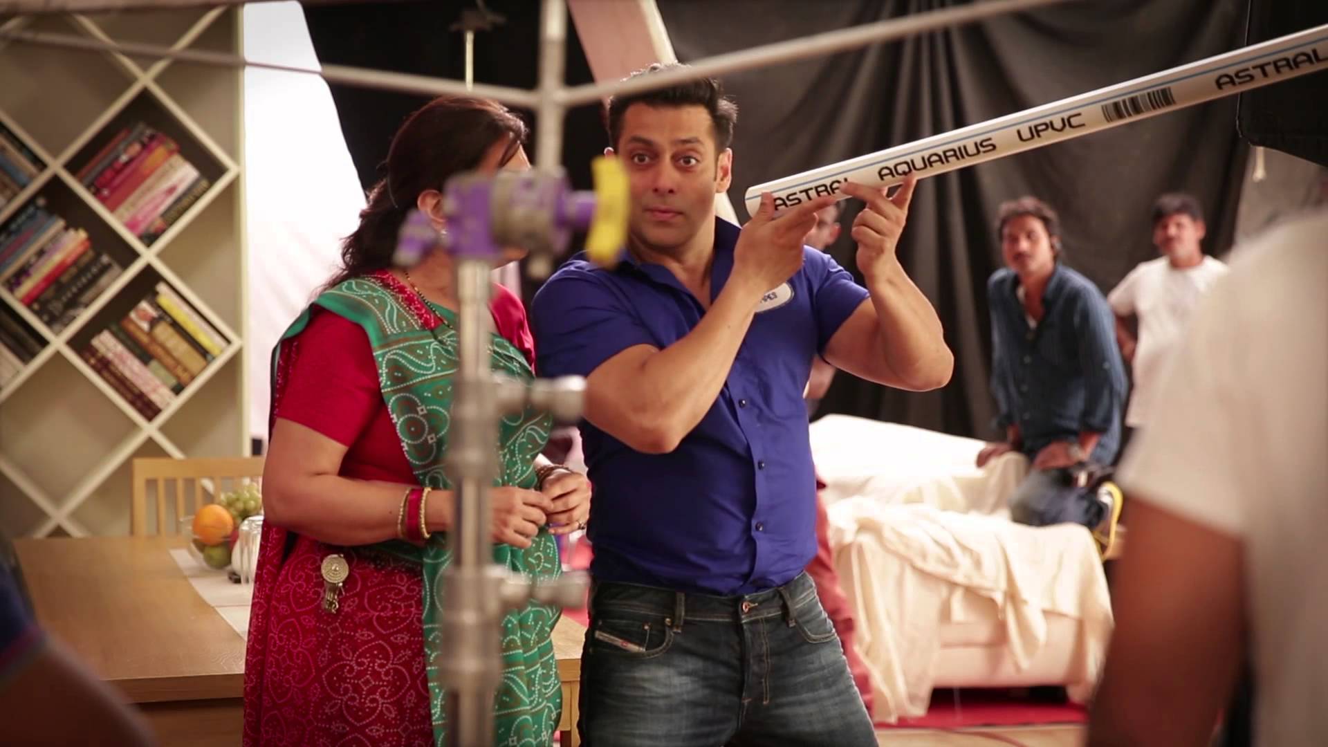 BEHIND THE SCENES - ASTRAL PIPES - SALMAN KHAN TVC - YouTube