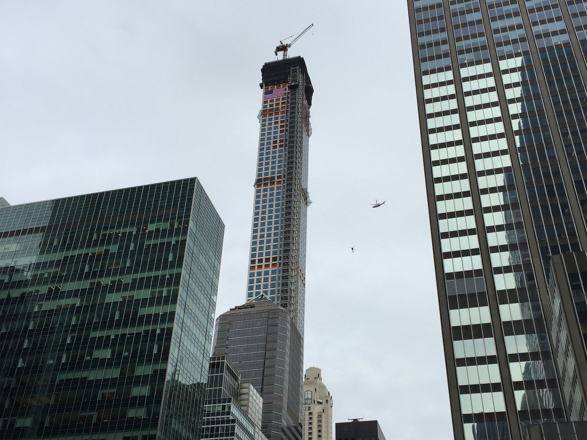 Work stopped at 432 Park Ave. after pipe falls | Crain's New York ...