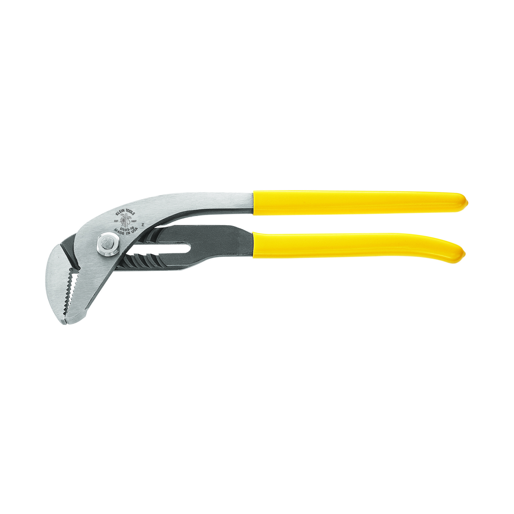 10'' Pipe-Wrench Pliers Angled Head - D503-10 | Klein Tools - For ...