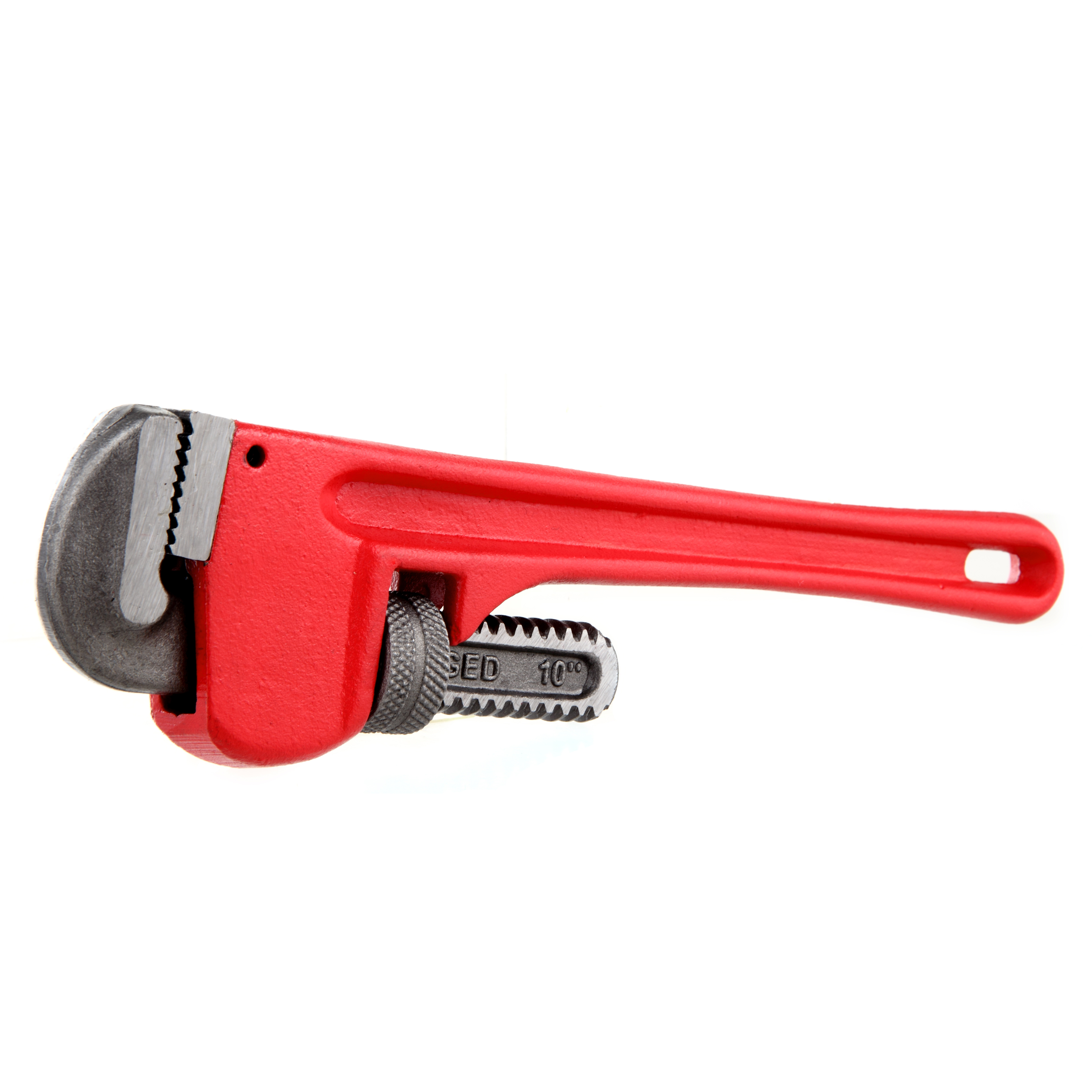 Hyper Tough UW40086A 10 Inch Cast Iron Pipe Wrench With Offset Jaws ...