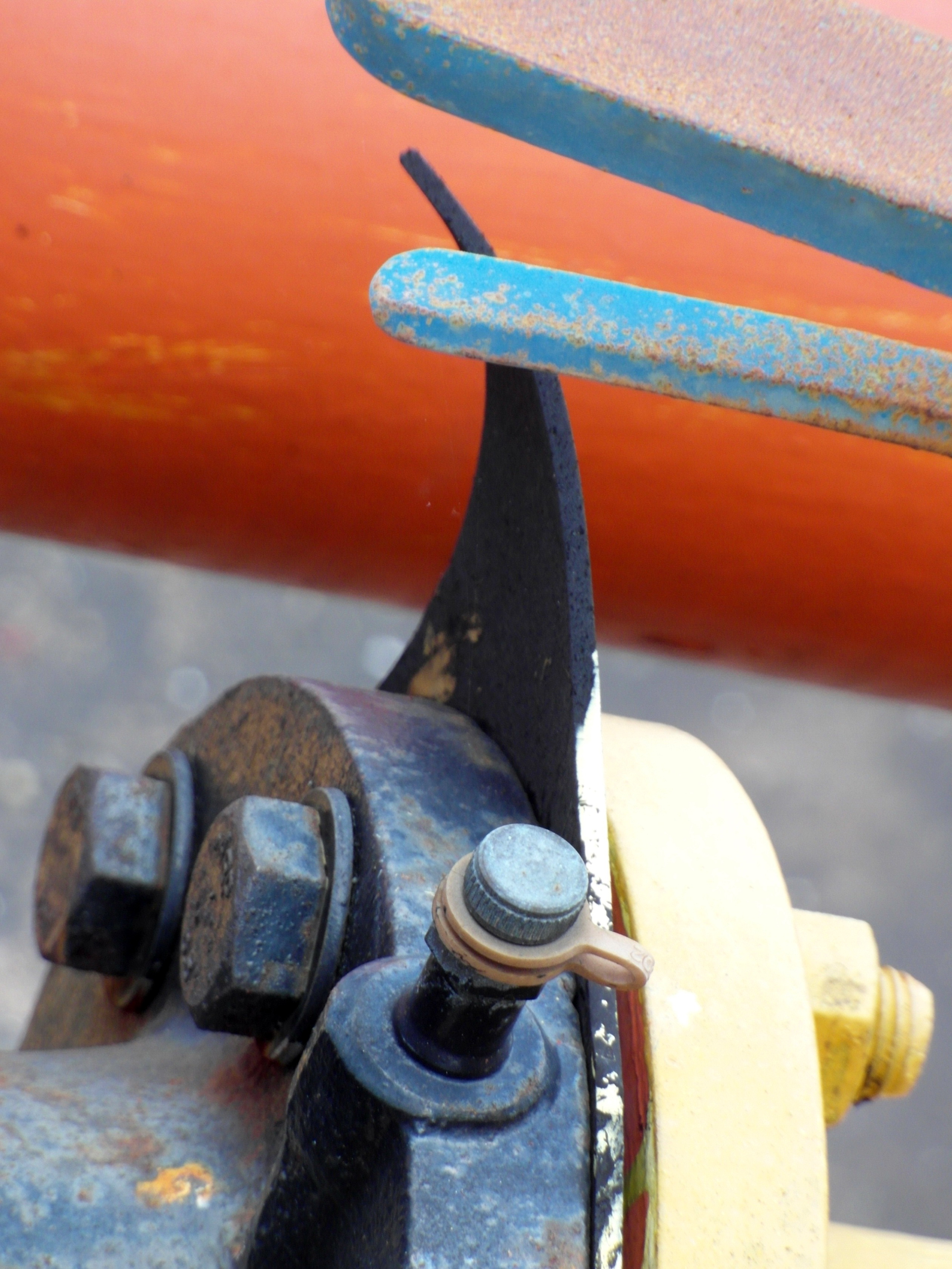 Pipeline close-up photo