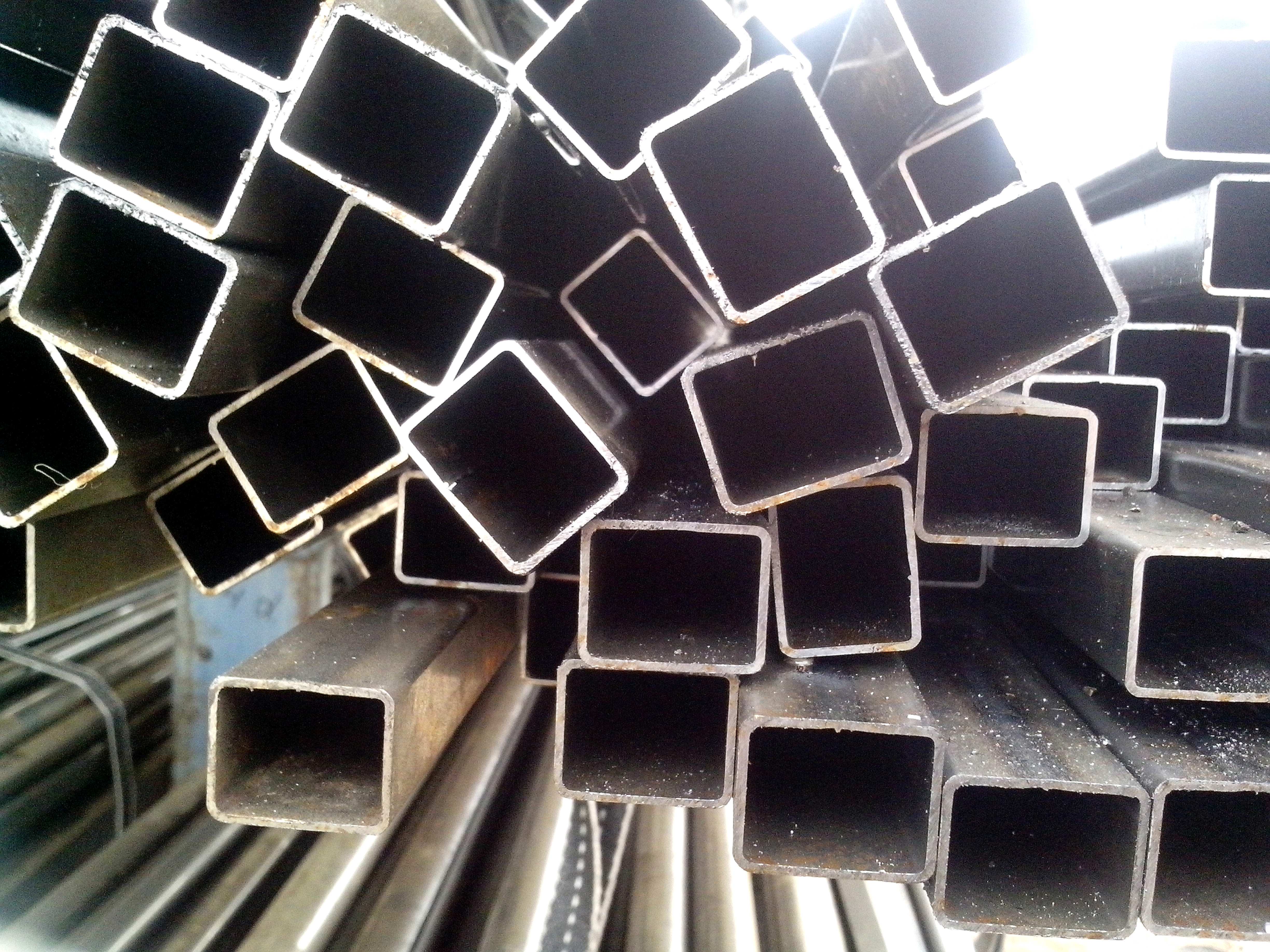 Free picture: metal, pipes, stacked