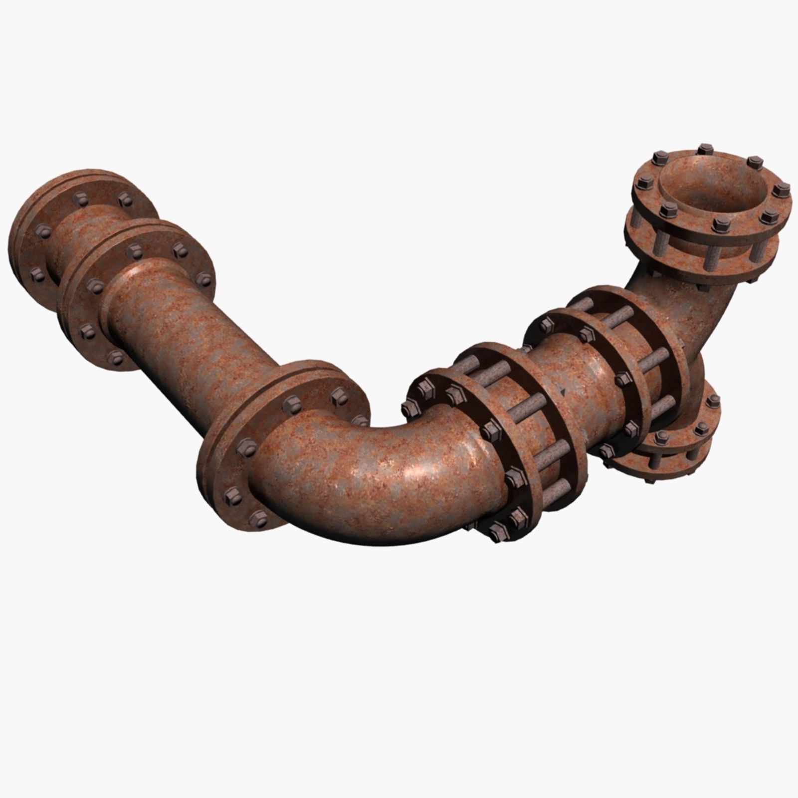 3D model Industrial Pipes | CGTrader