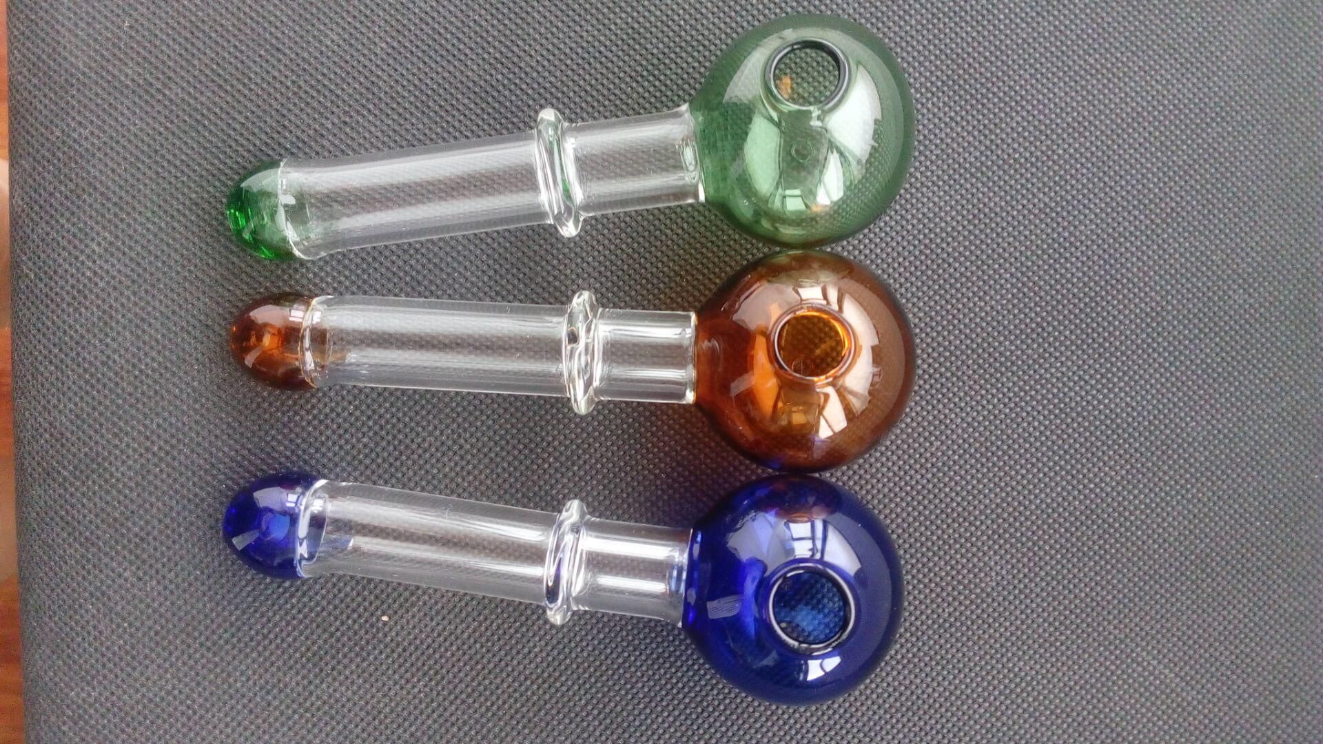 ful Glass Pipe Smoking Handle Pipes Smoking Pipes Hand Blown ...