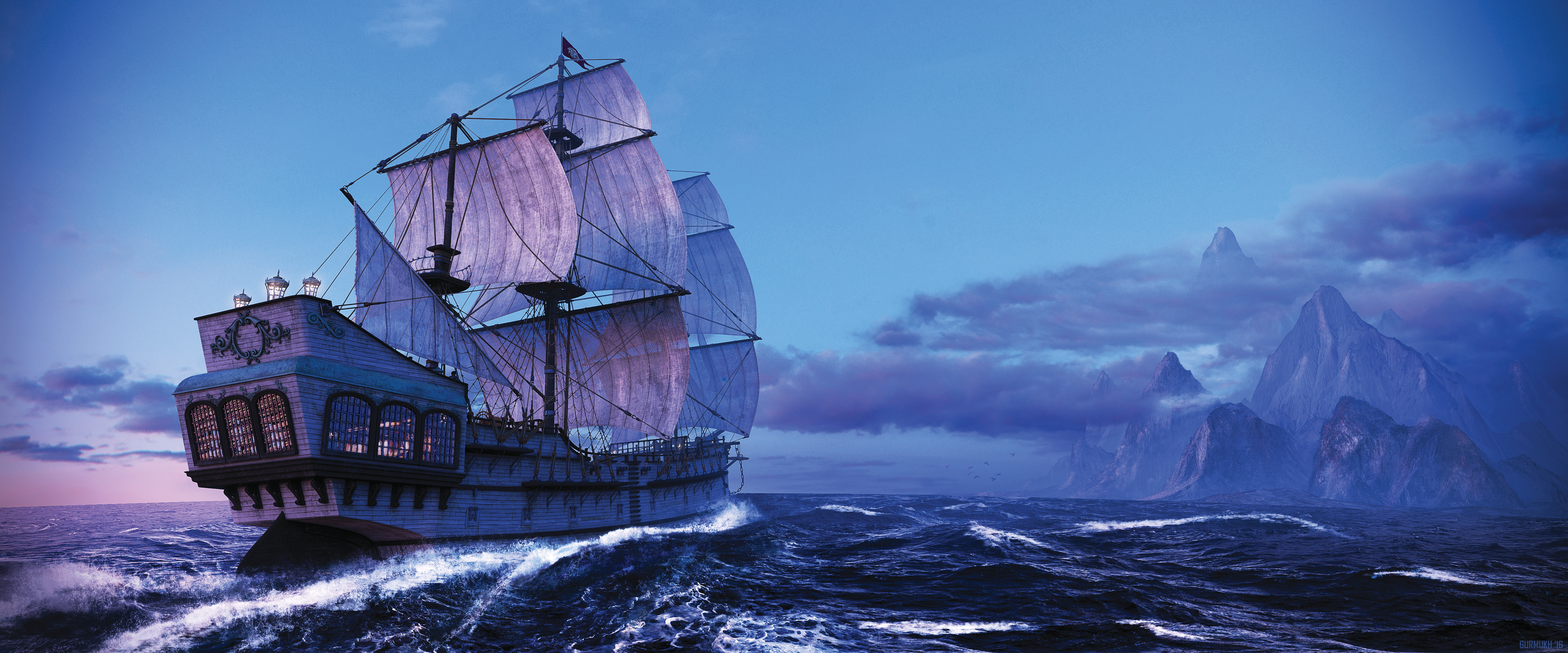 Maya Tutorial: Create A Pirate Ship | 3D Artist - Animation, Models ...