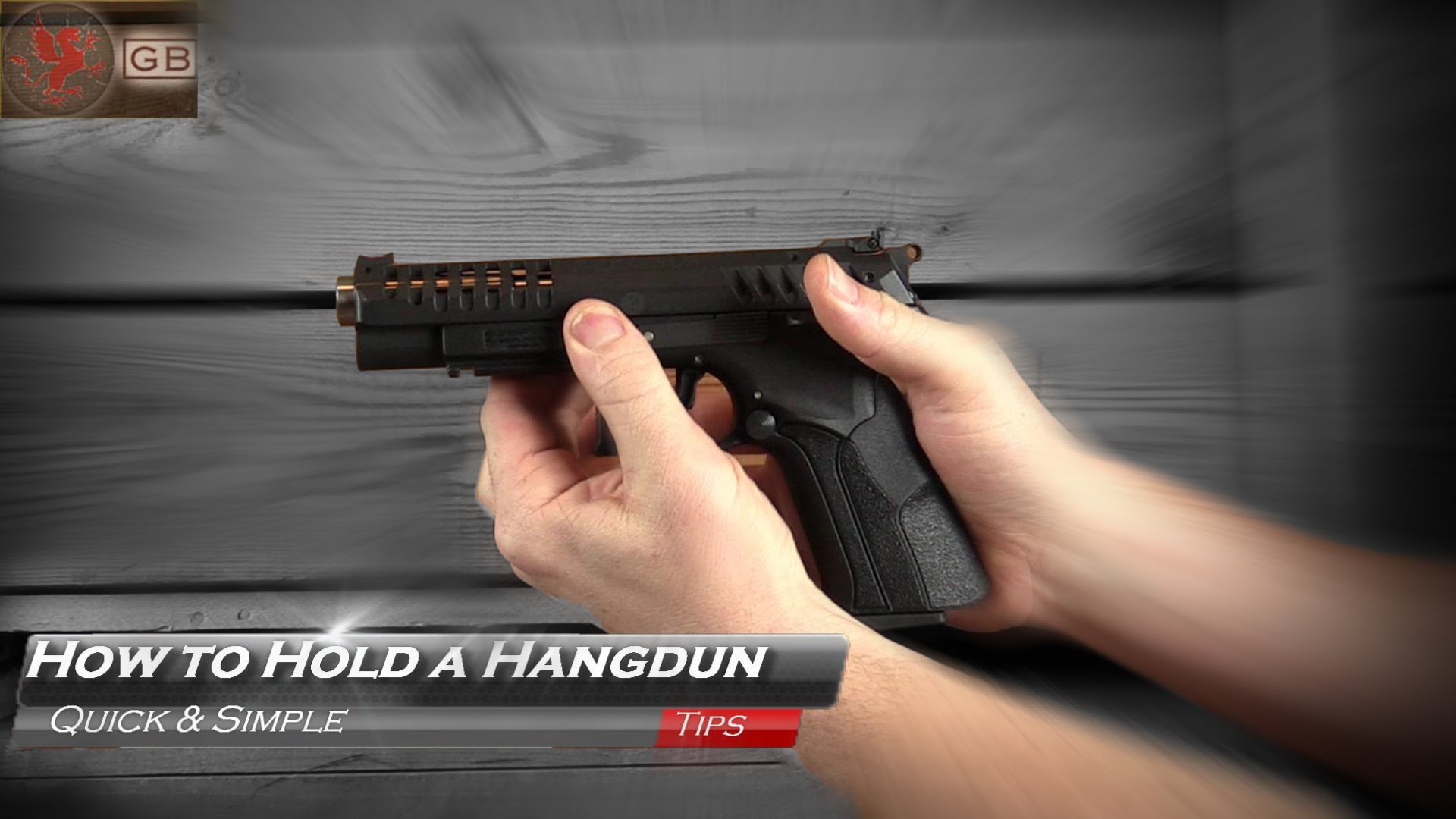 How To Hold a Handgun - YouTube