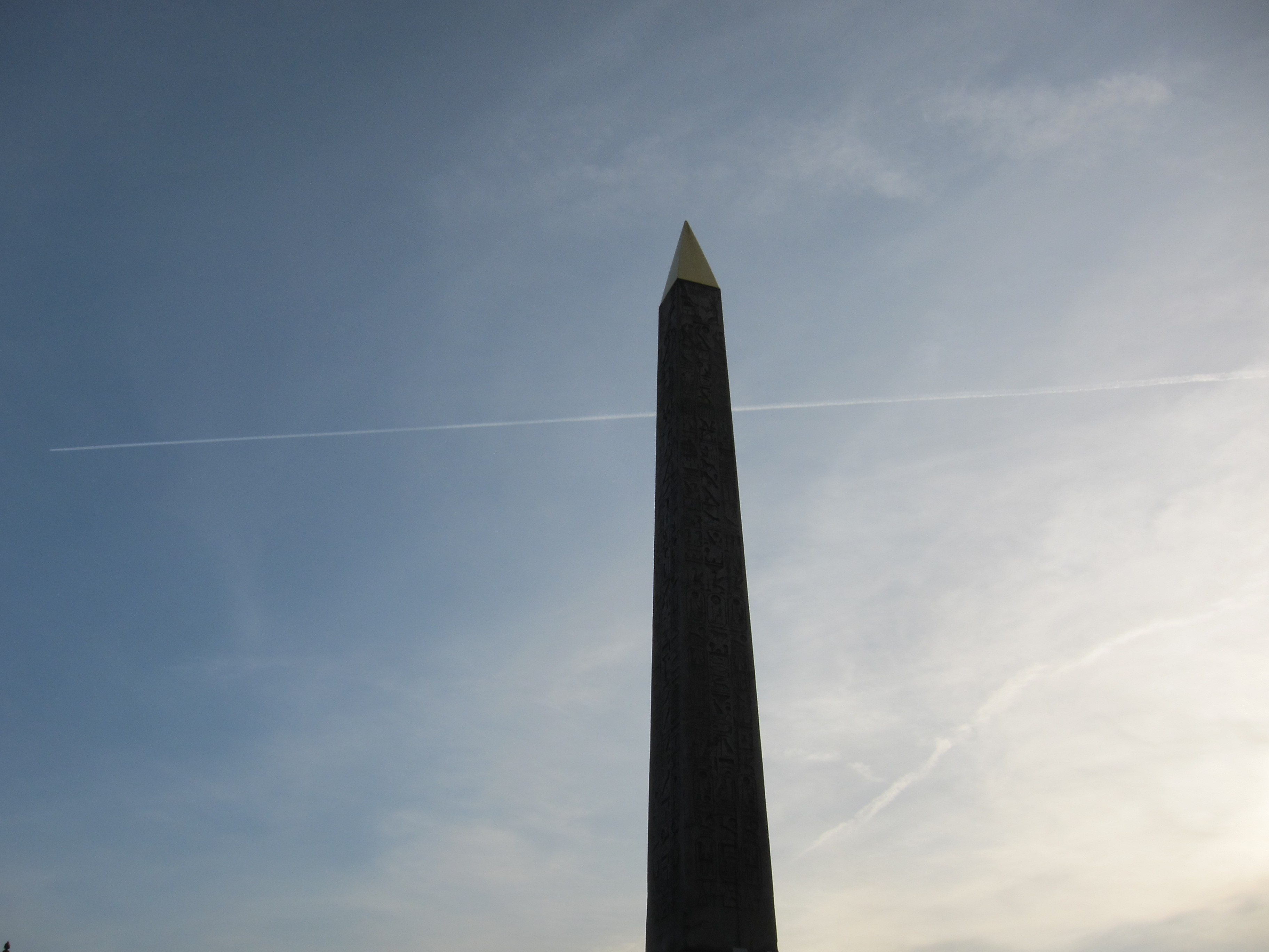 Place du Concorde, Clouds, France, Landmarks, Obelisk, HQ Photo