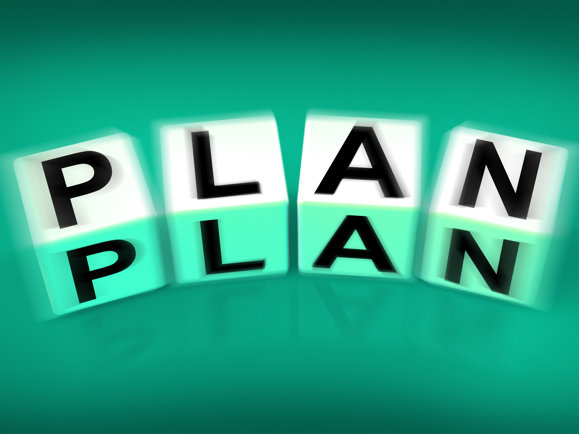 Plan blocks displays targets strategies and plans photo