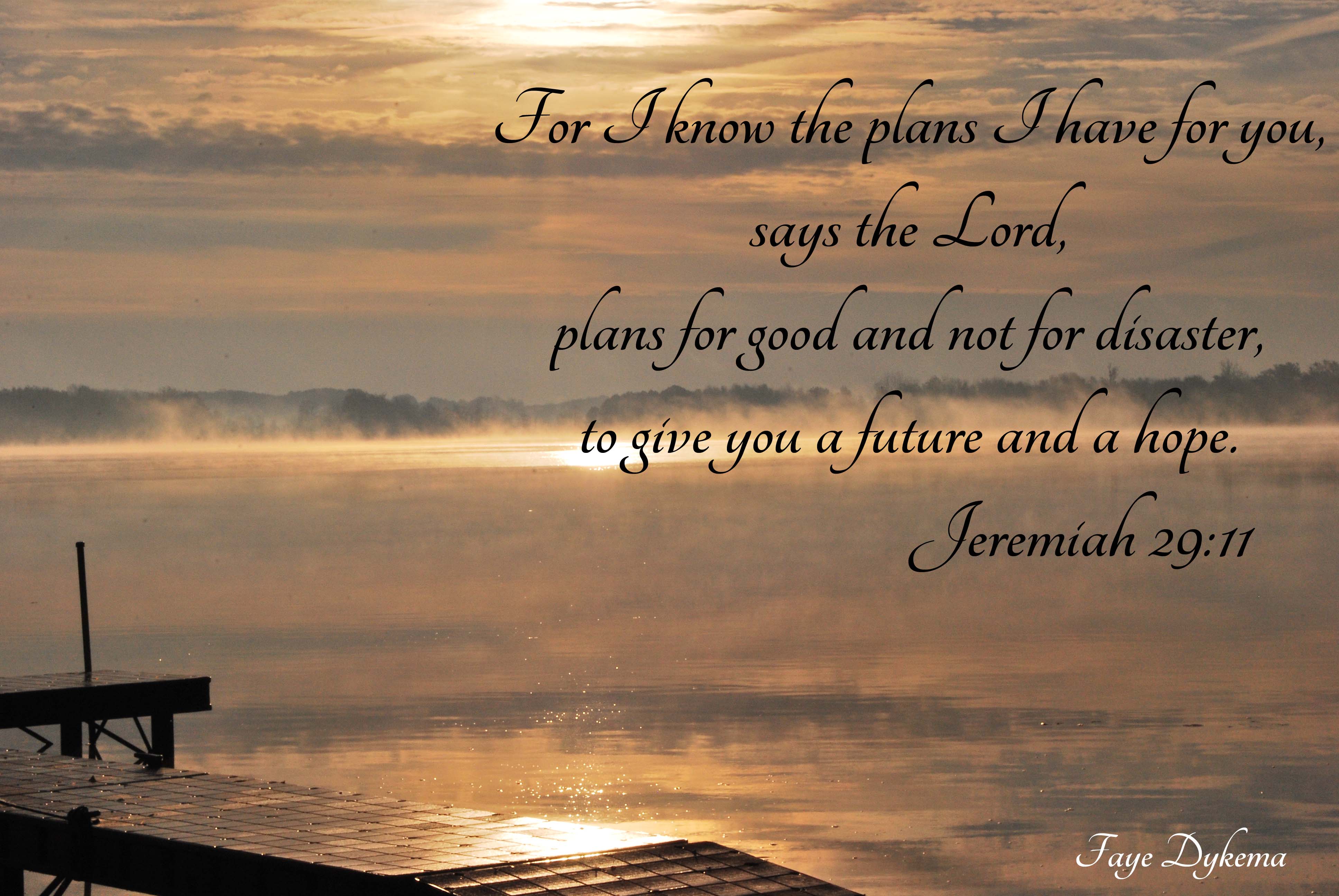 Jeremiah 29:11 God's Abundant Blessings! 