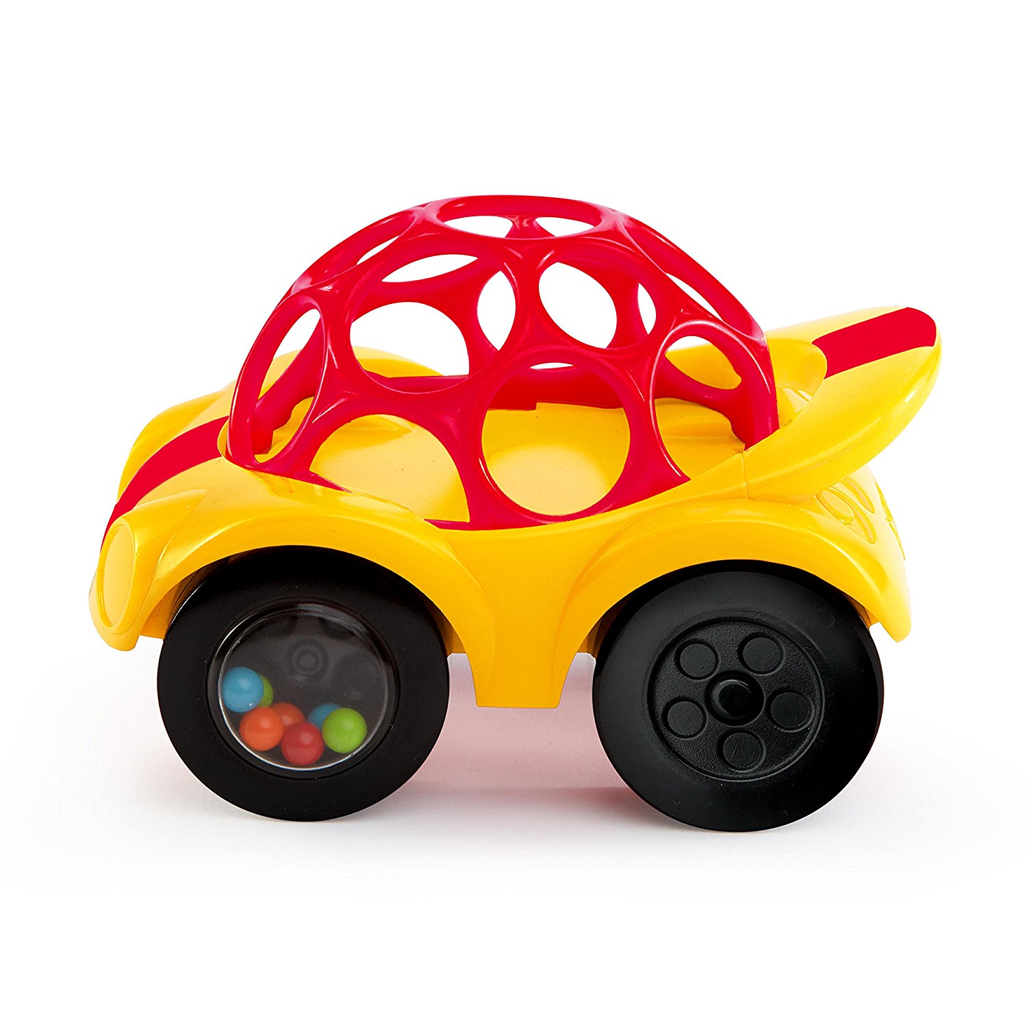 Amazon.com : O Ball 1-Piece Rattle & Roll Car, Assorted Colors : Toy ...