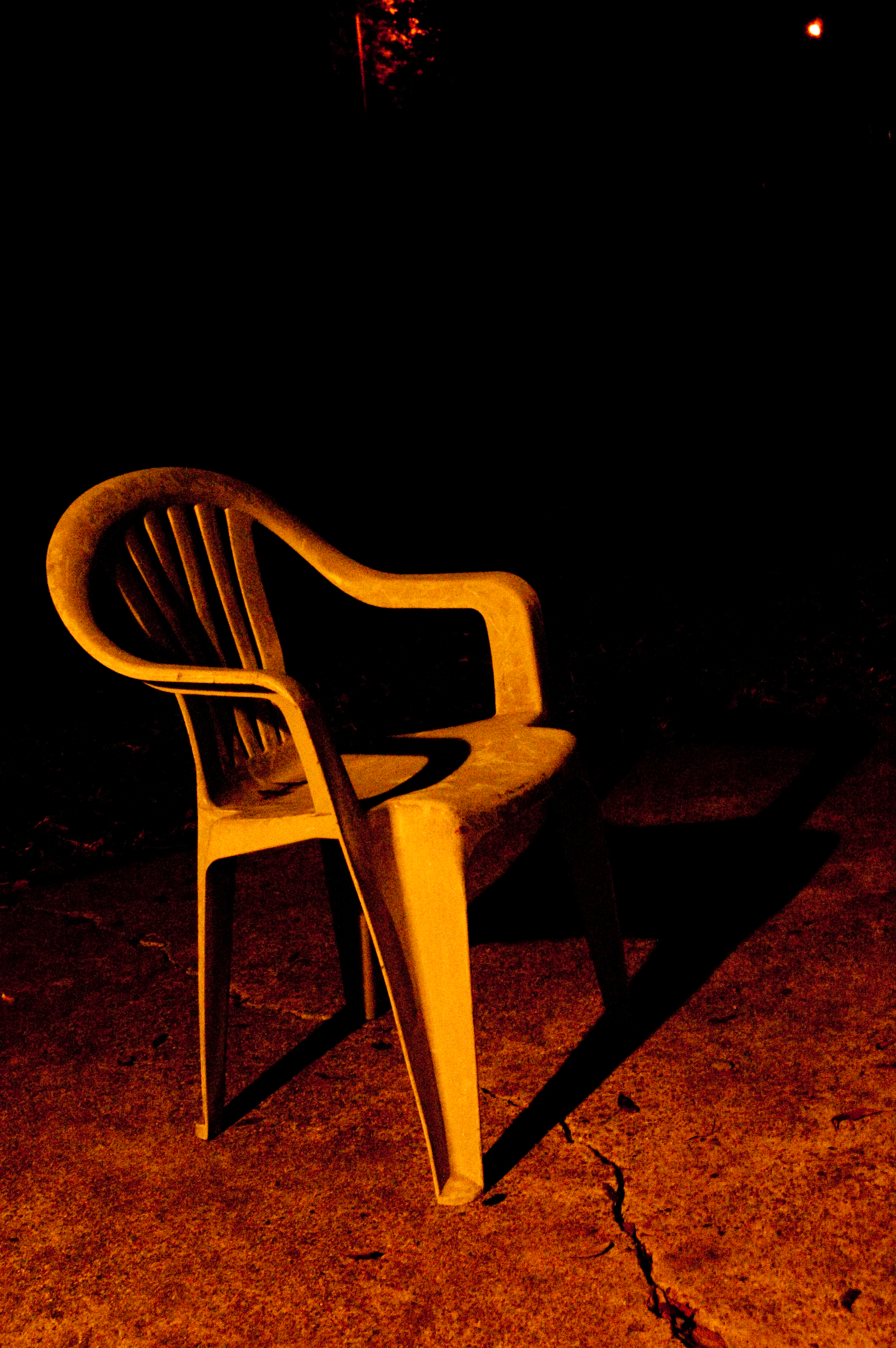 Plastic chair photo