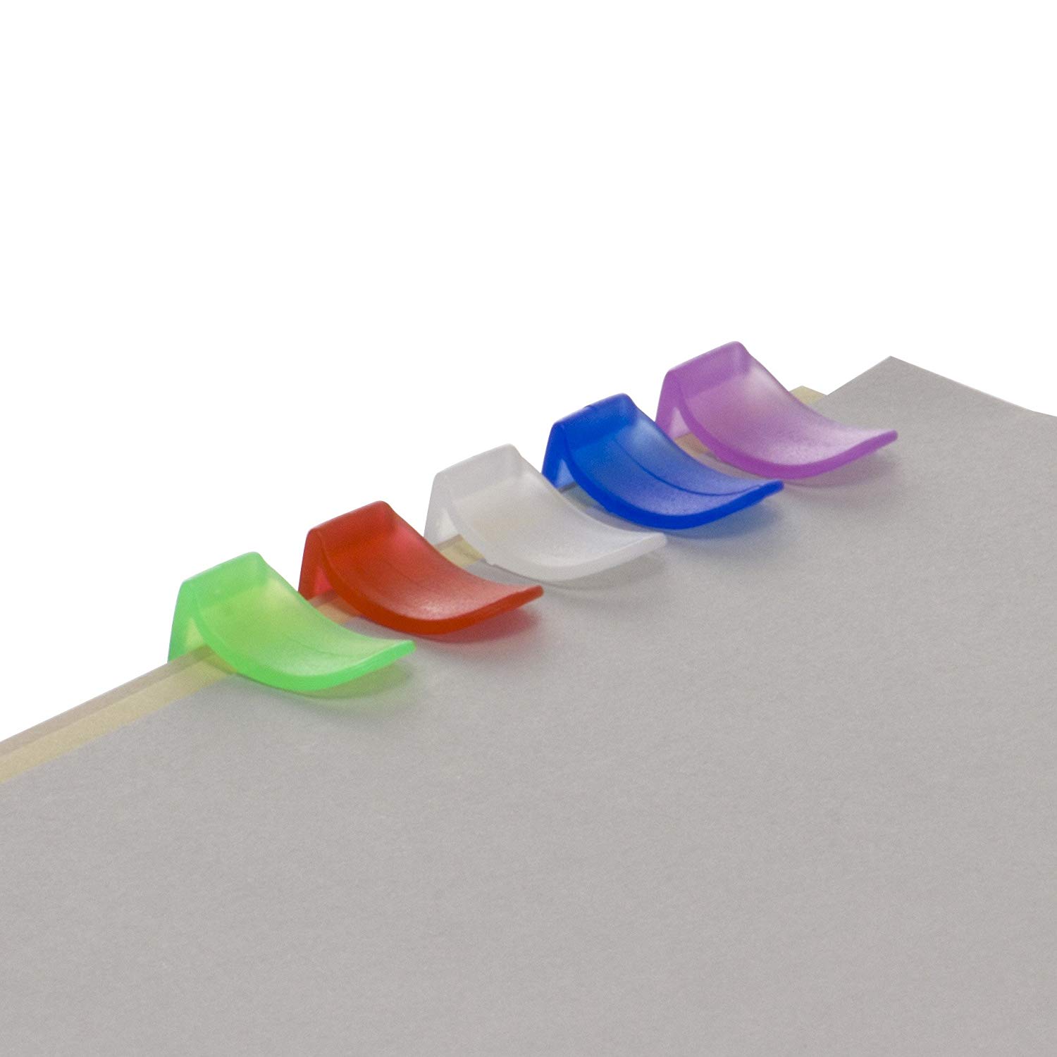 Amazon.com : Officemate OIC Slide On Plastic Clips, Assorted ...