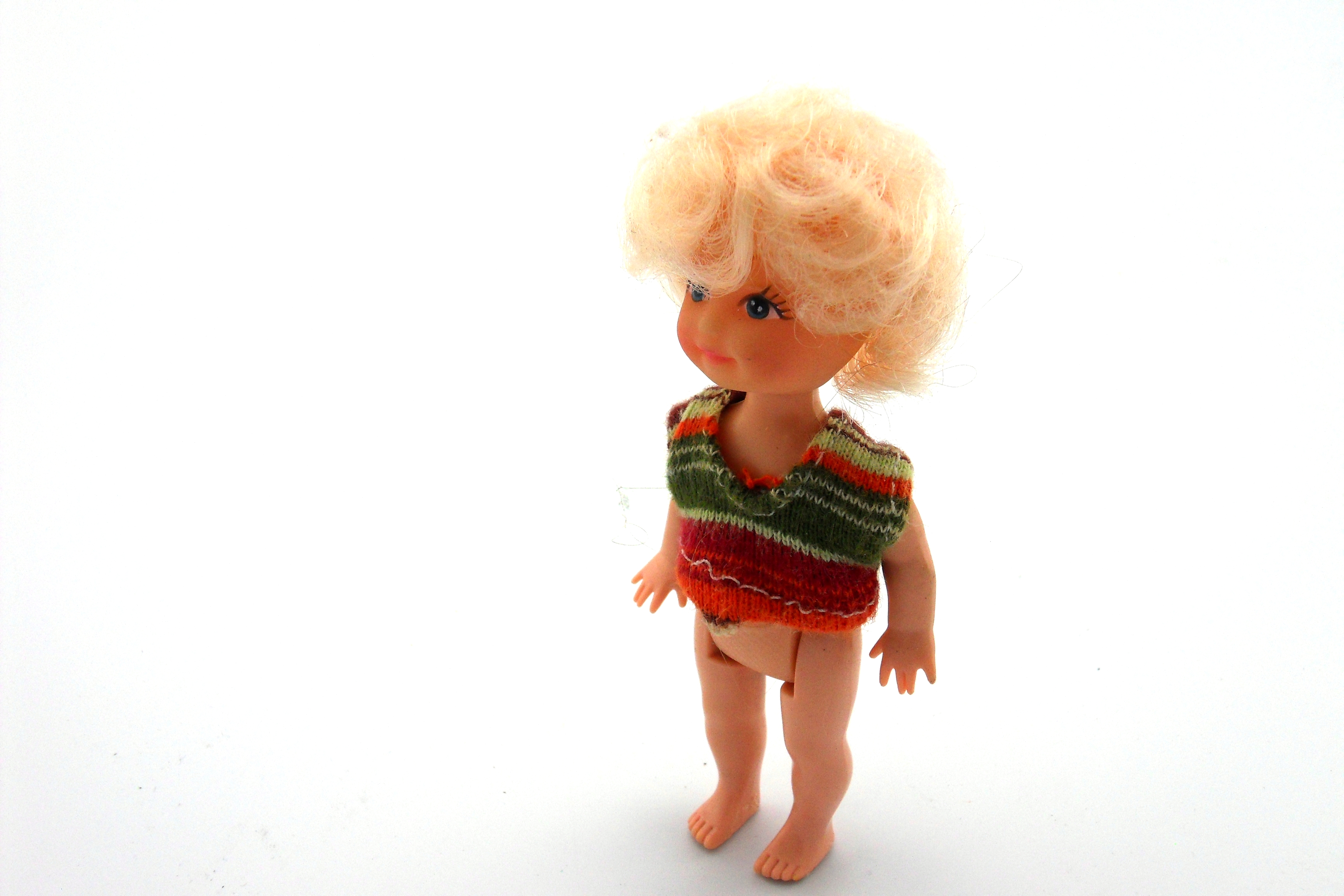 Plastic doll figure photo