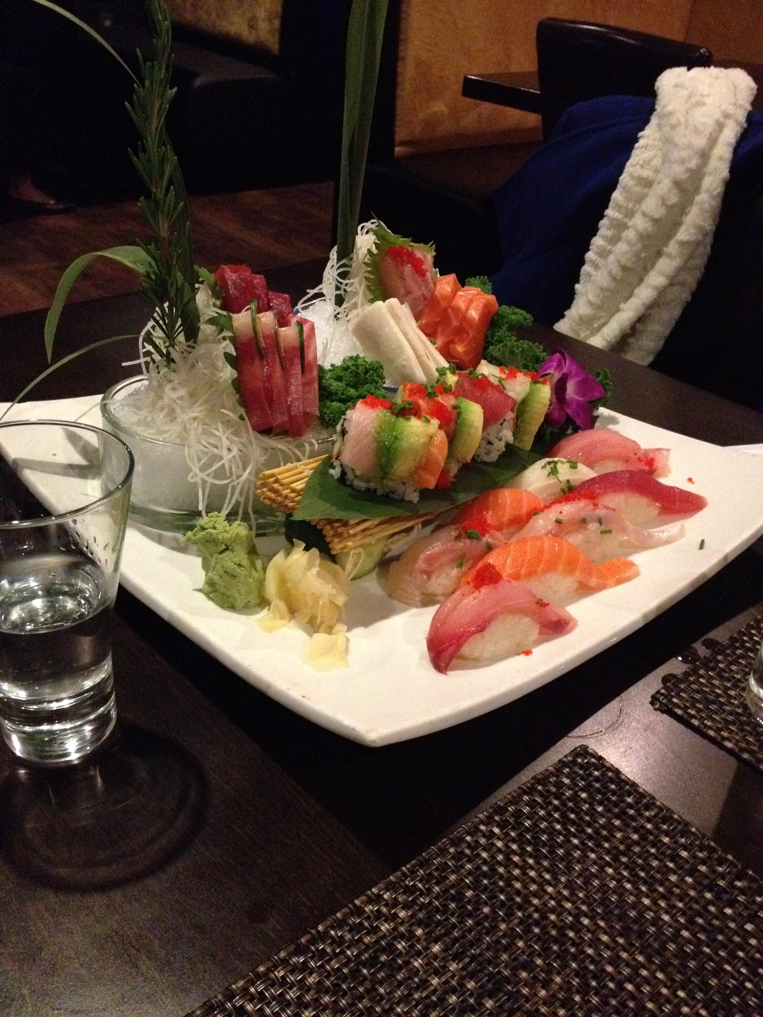 A beautiful plate of sushi sashimi and nigiri | People's Choice ...