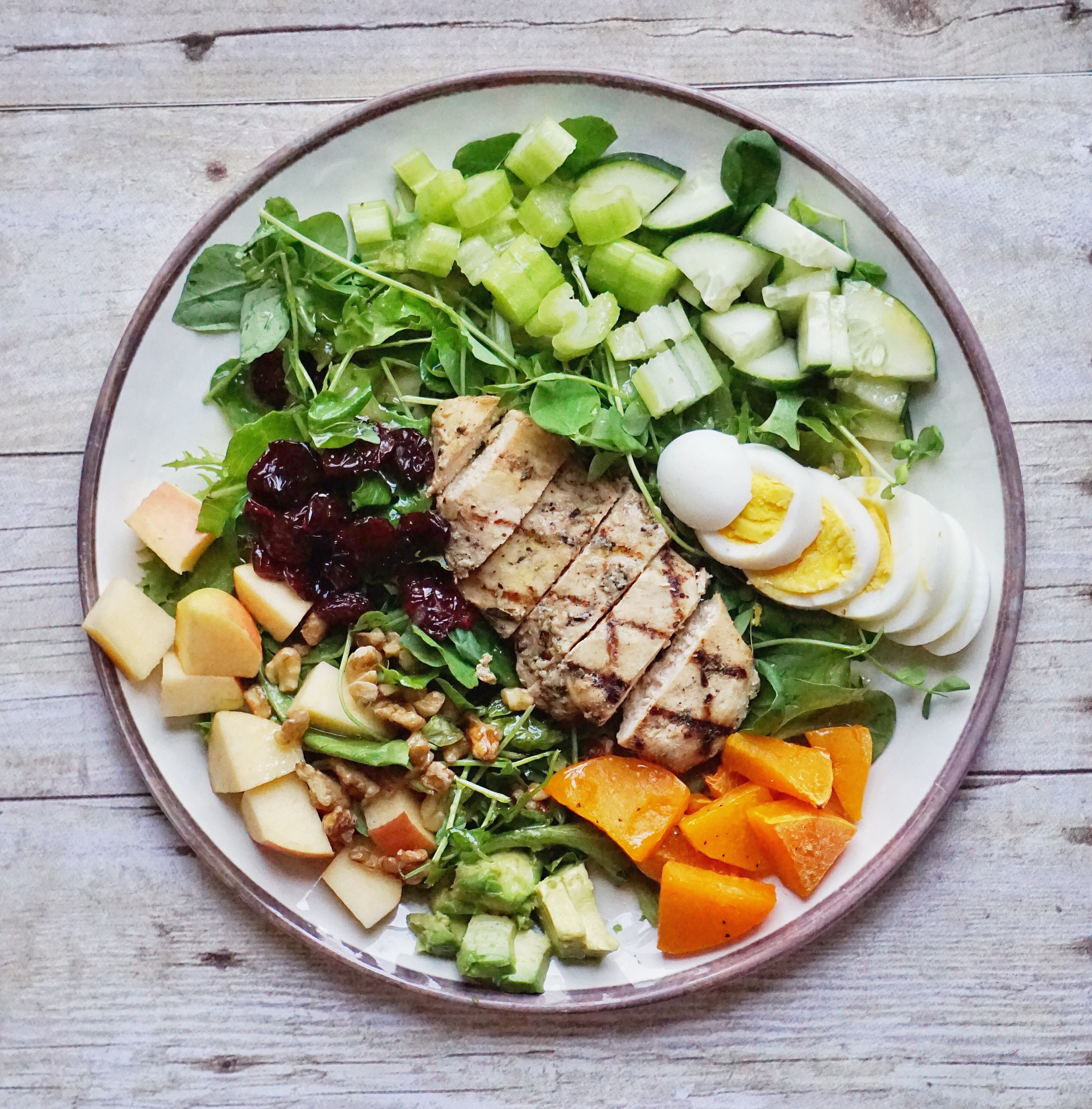 Autumn Cobb Salad - Leah's Plate