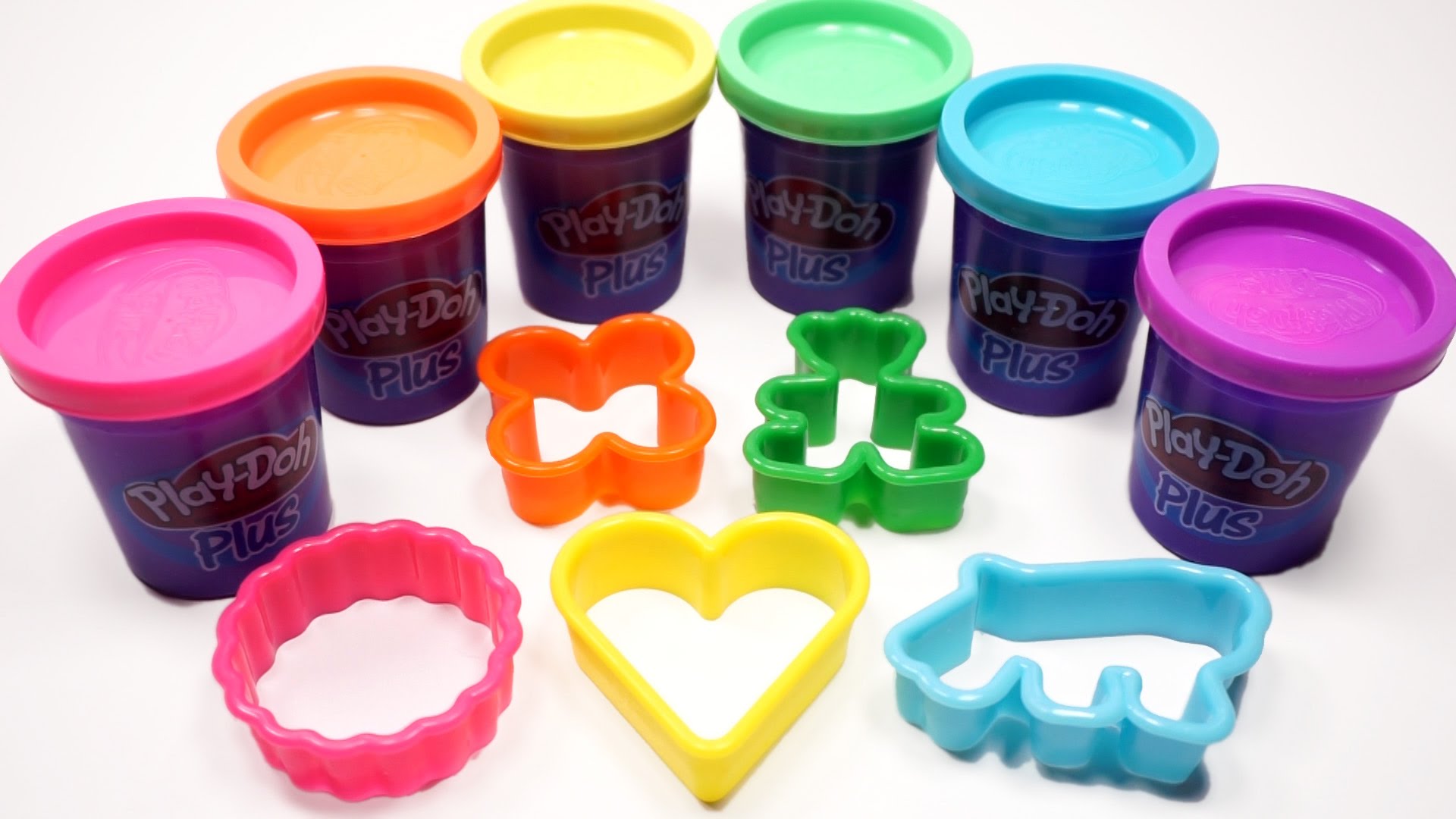 Play Dough Modelling Soft Clay Collection Fun and Creative For Kids ...