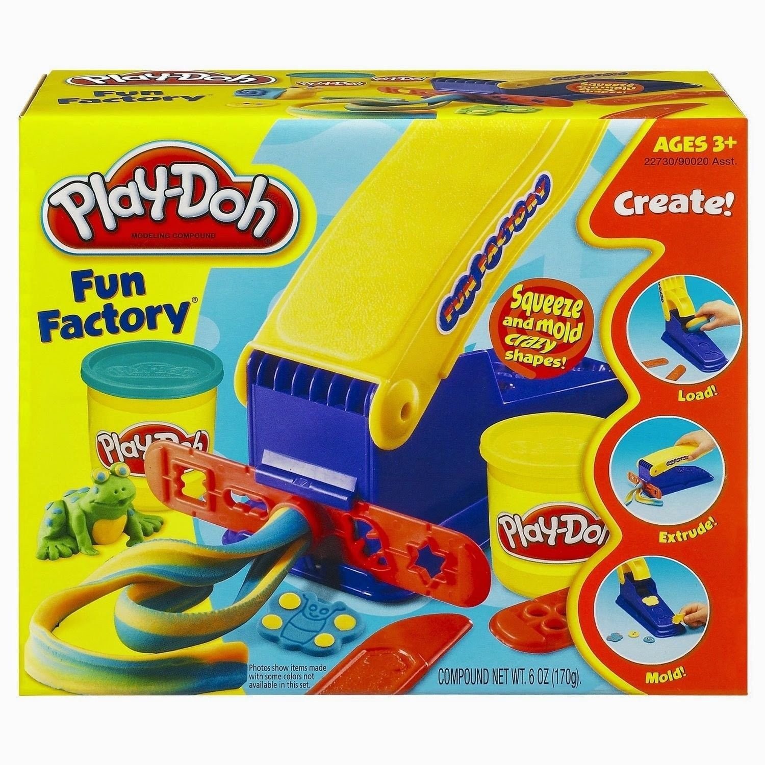 Play Doh Dough Clay Fun Factory Toy Game Kids Playdough Gift Set ...