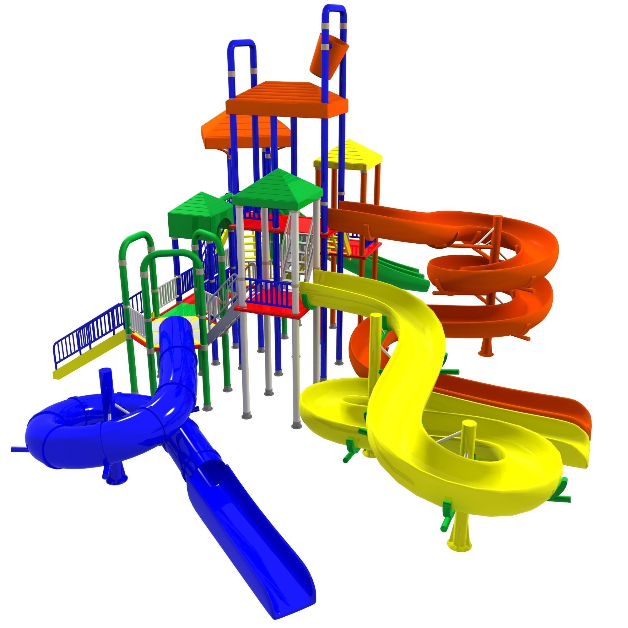 3D model Big Toys Playground | CGTrader