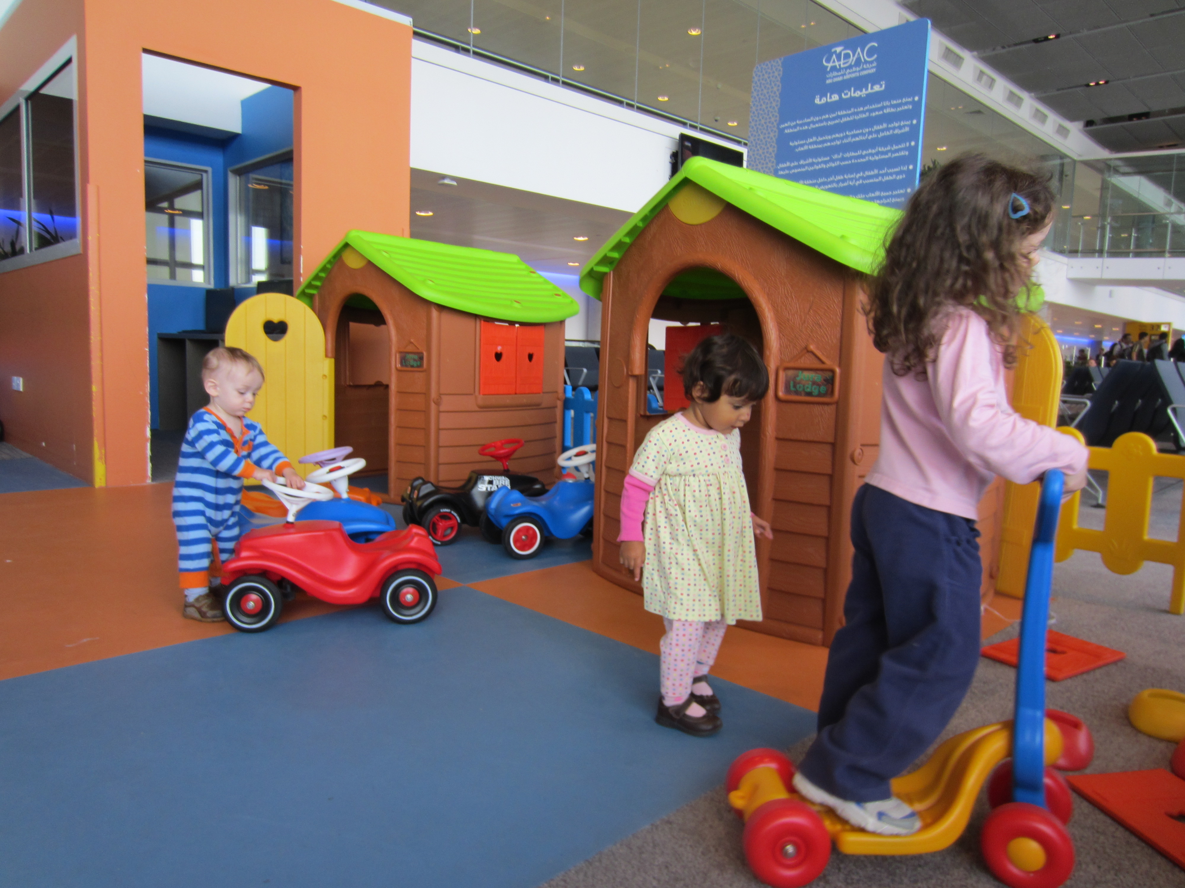 Abu Dhabi Airport Children's Play Area – Gypsy Momma
