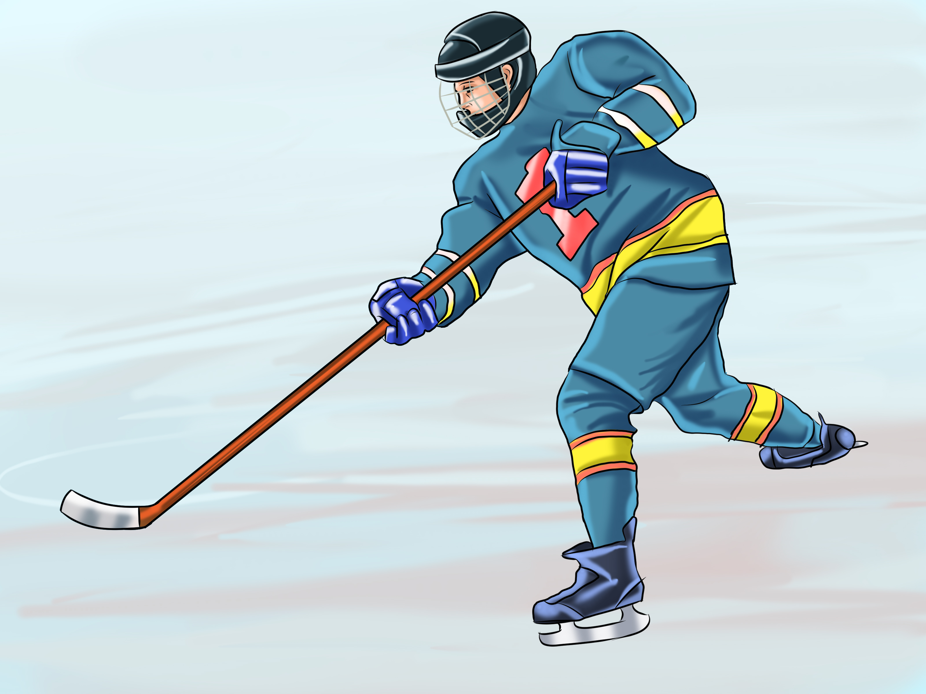 How to Become a Better Ice Hockey Player: 5 Steps (with Pictures)