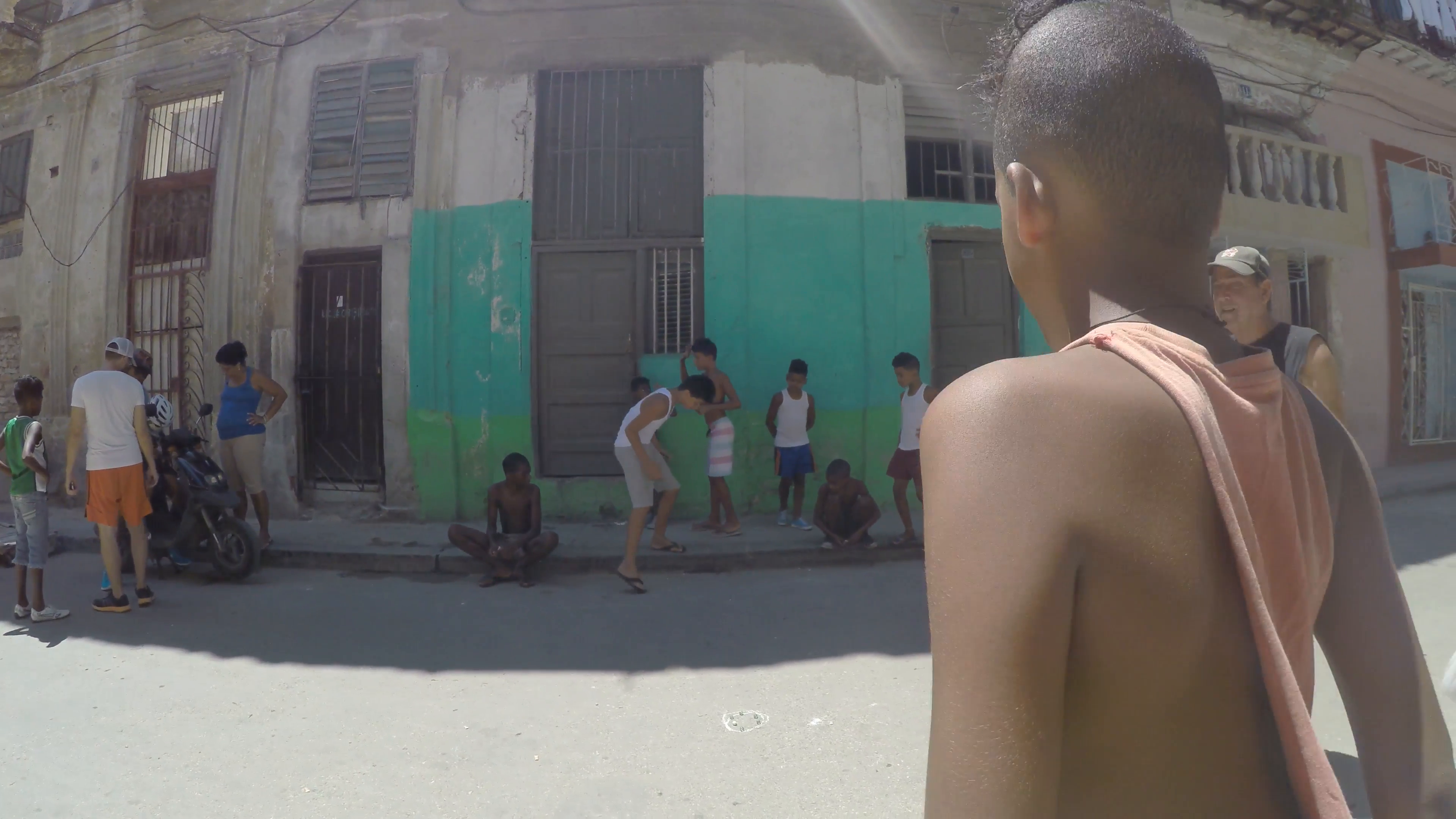 Guys Playing Marbles in a Poor Street in Havana, Cuba Stock Video ...