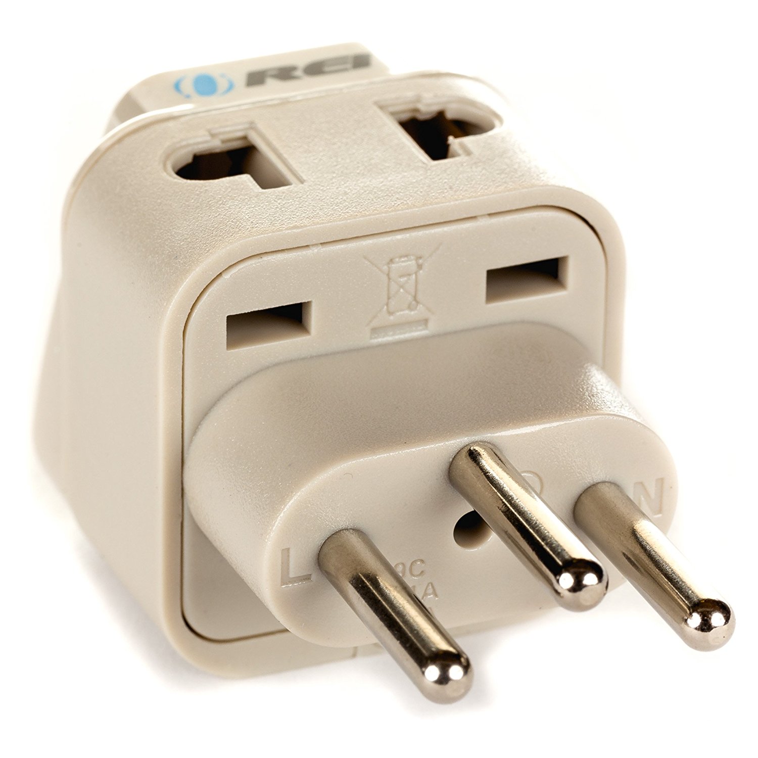 Amazon.com: OREI Grounded Universal 2 in 1 Plug Adapter Type J for ...