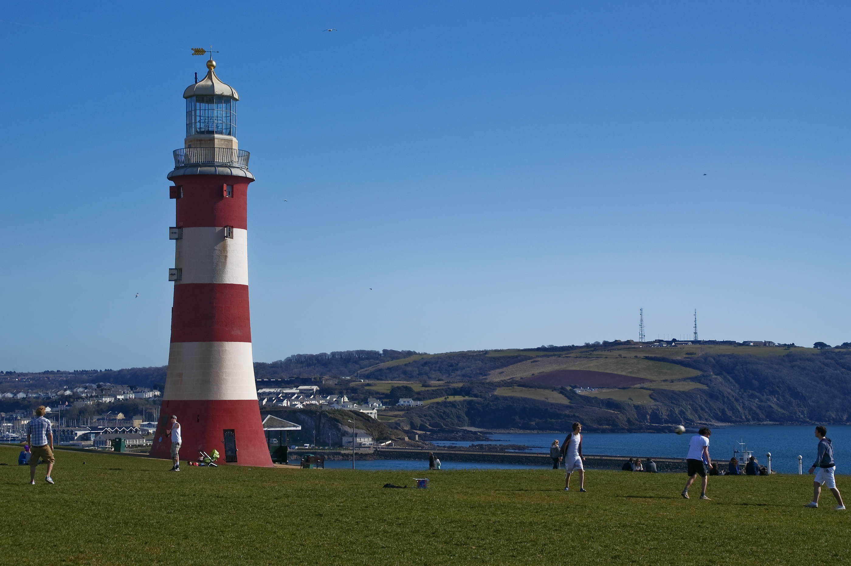 File:Smeatons tower - Plymouth Hoe.jpg - Wikimedia Commons