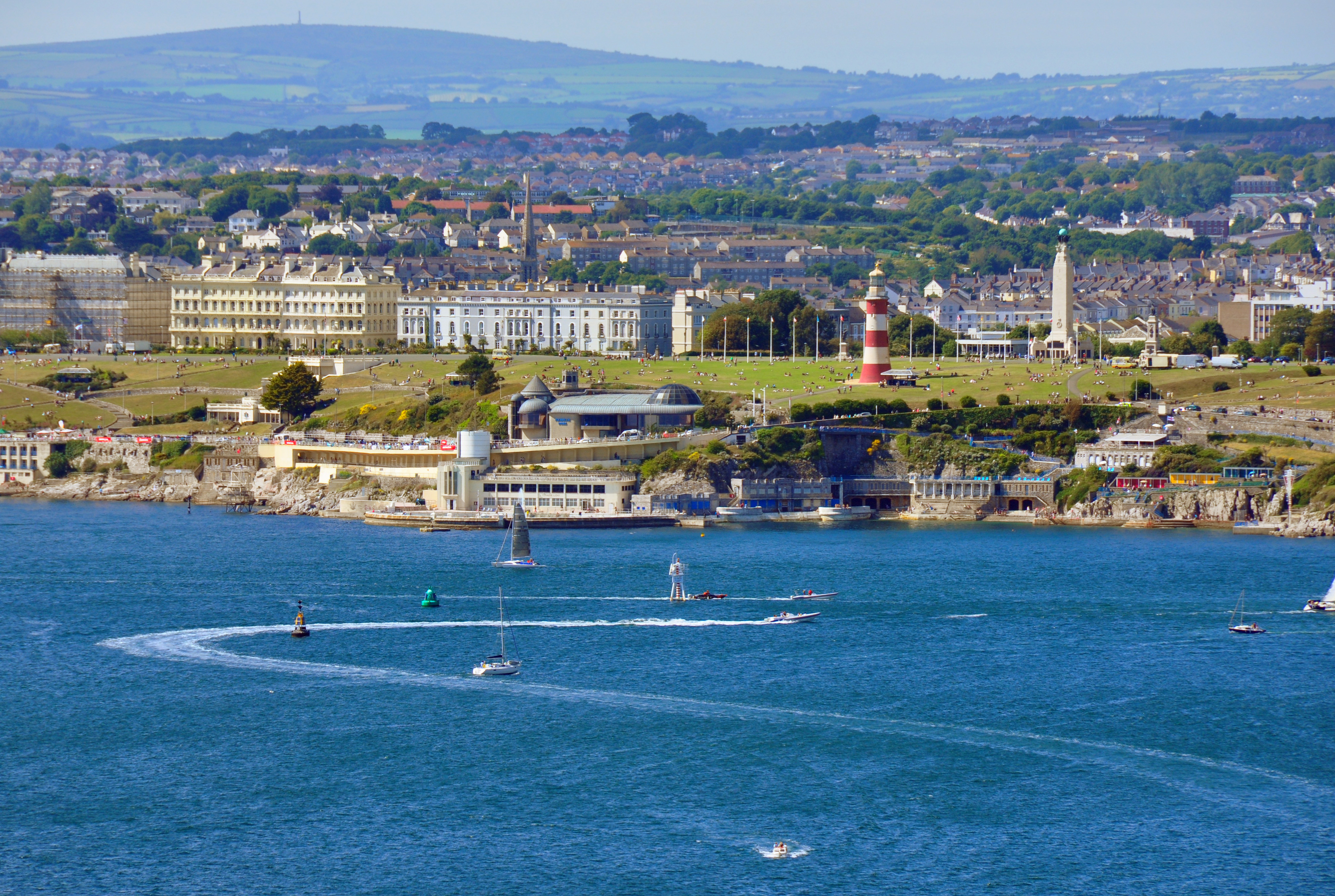 File:Plymouth Hoe from Staddon Heights.jpg - Wikimedia Commons