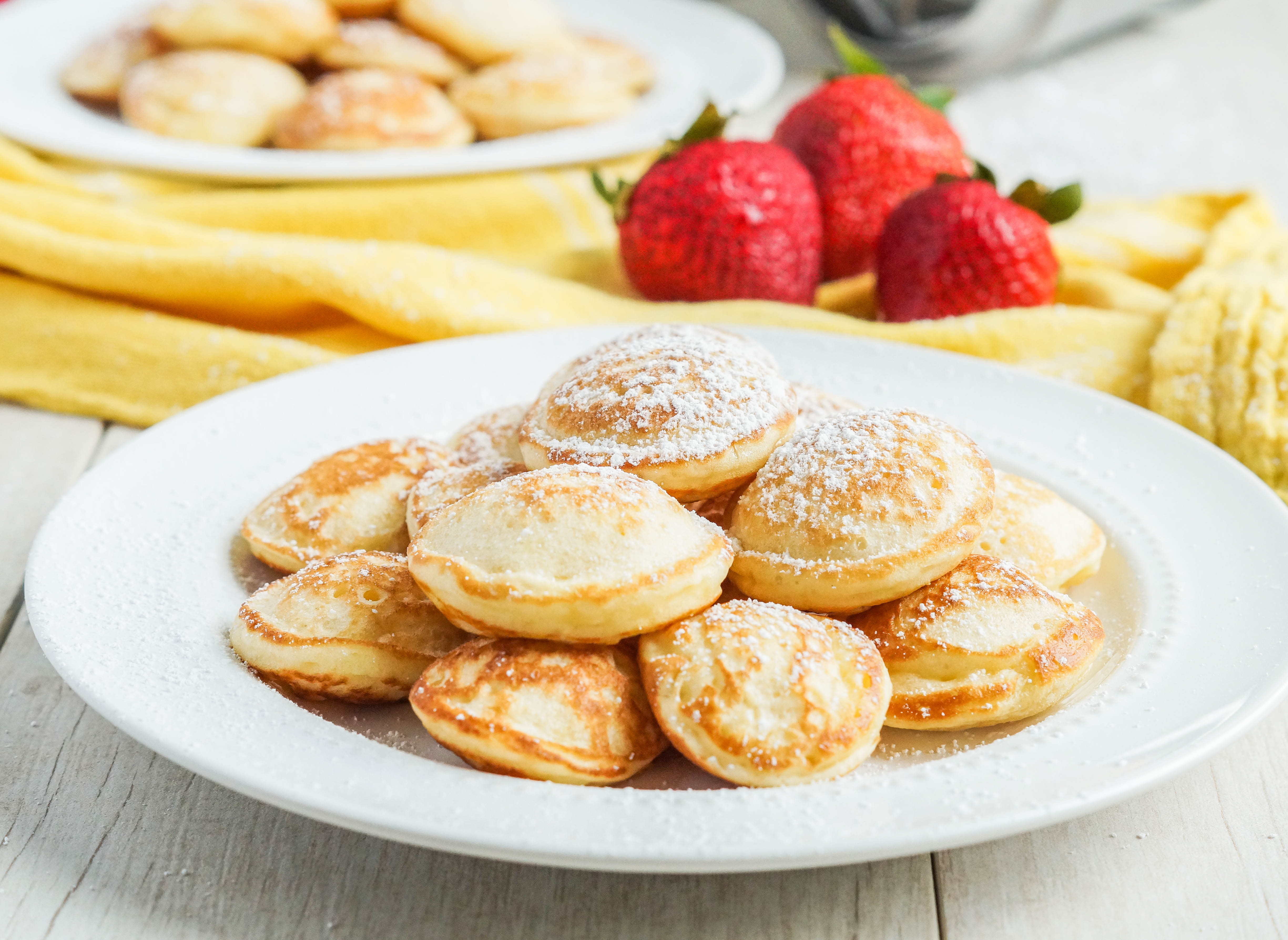 Poffertjes (Dutch Mini Pancakes) - Tara's Multicultural Table