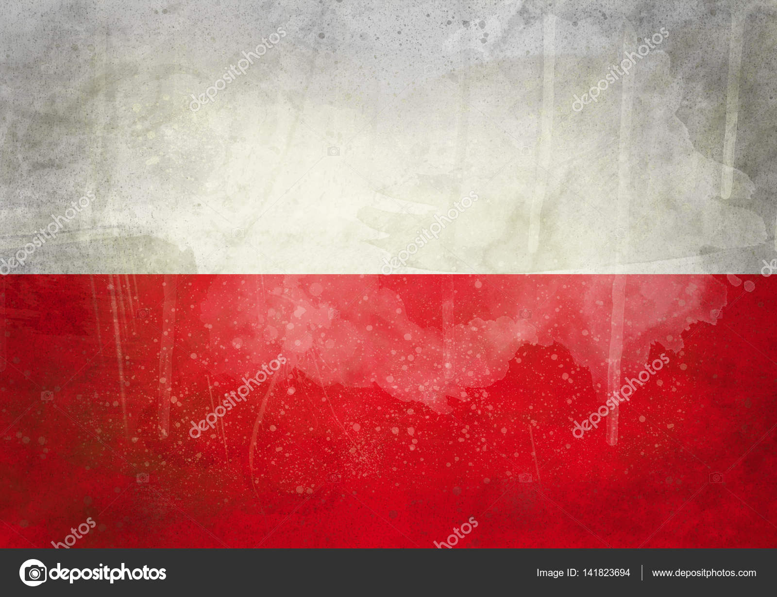 Poland grunge flag vintage art — Stock Photo © MrsWilkins #141823694