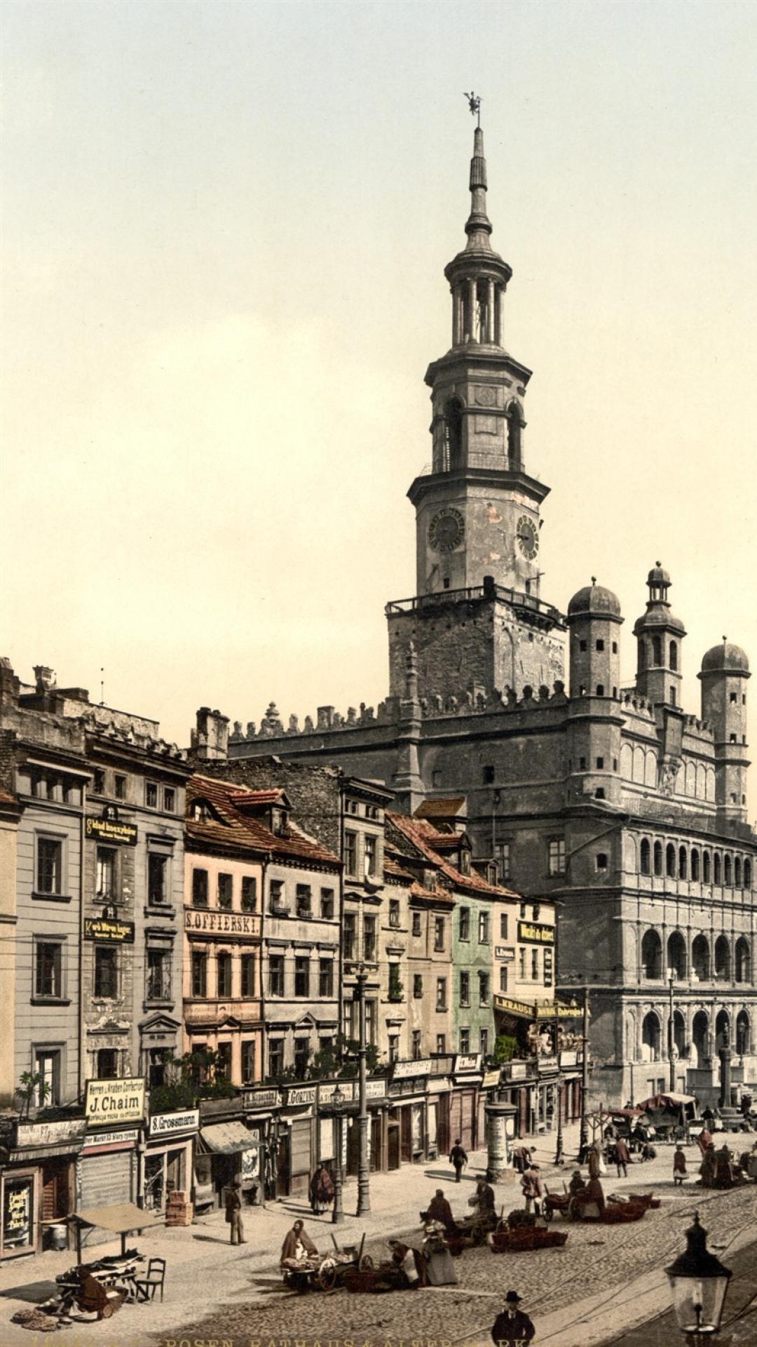 Poland palace poznan cities old photo photography wallpaper | (100587)