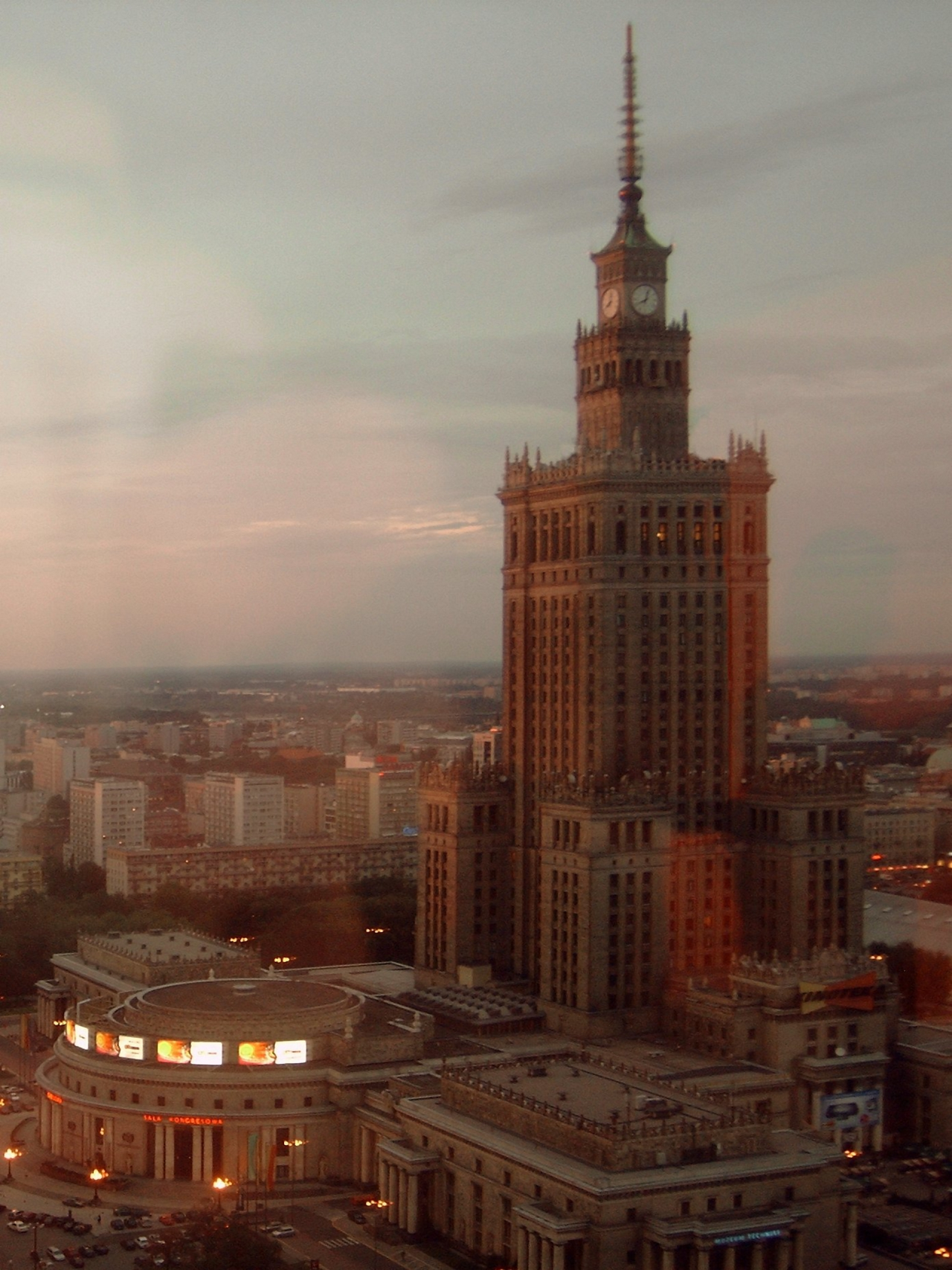 cityhopper2: “ Palace of Culture and Science, Warsaw, August 2007 ...